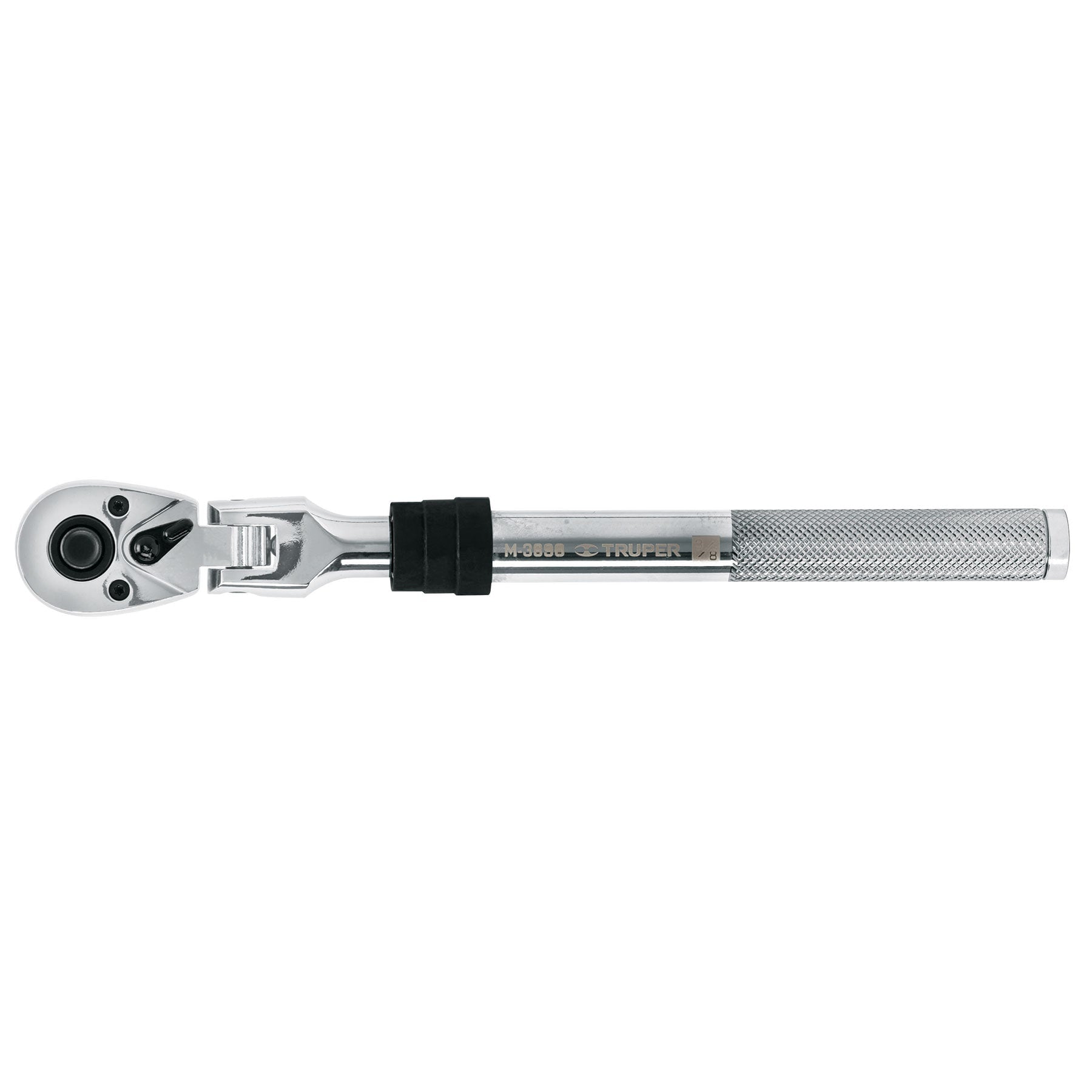 Matraca cuadro 3/8" telescópica de 14" con cabeza articulada