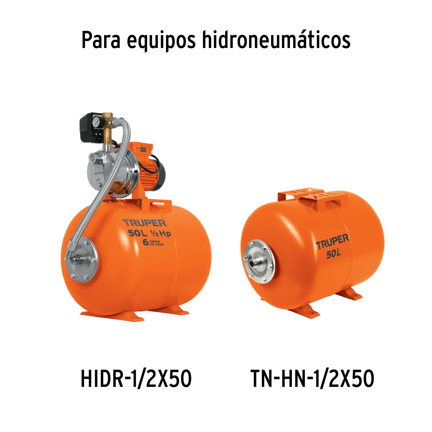 Membrana para hidroneumático HIDR-1/2X50, TRUPER