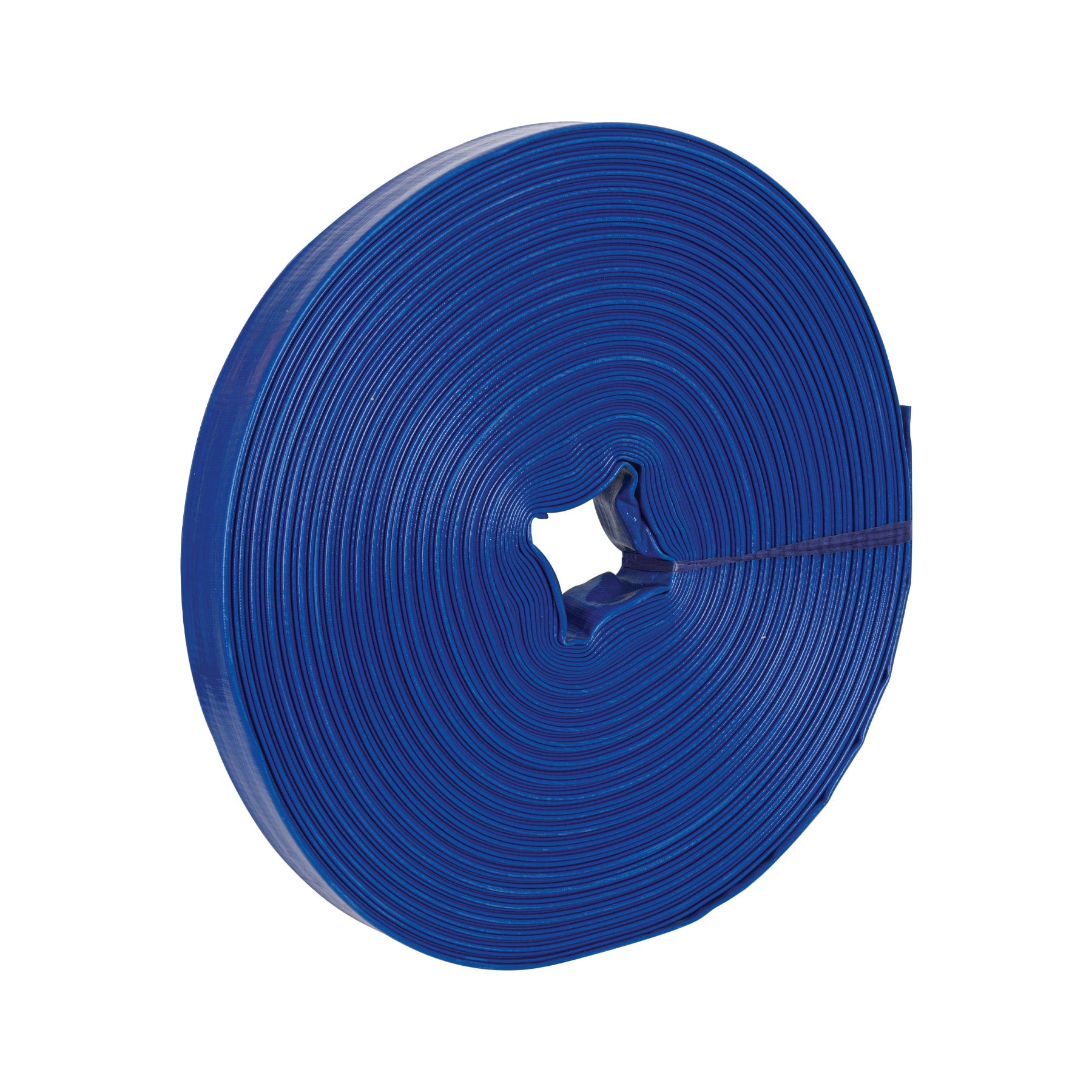 Rollo de manguera plana de 1.5"x100m de descarga p/motobomba
