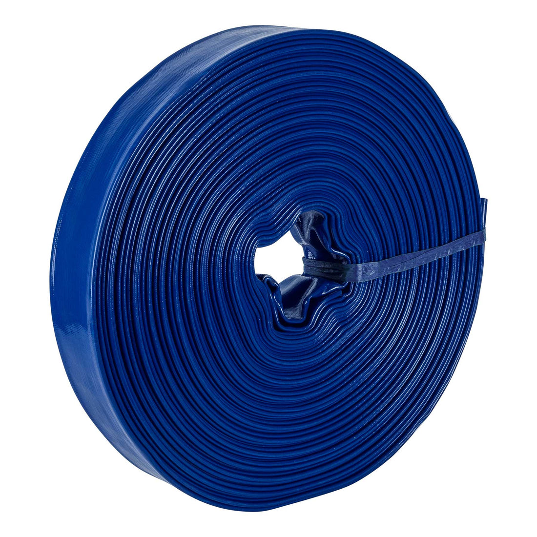 Rollo de manguera plana de 2" x 50m de descarga p/motobomba