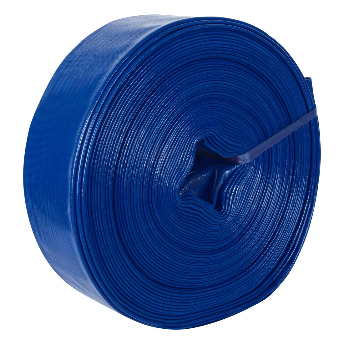 Rollo de manguera plana de 4" x 50m de descarga p/motobomba