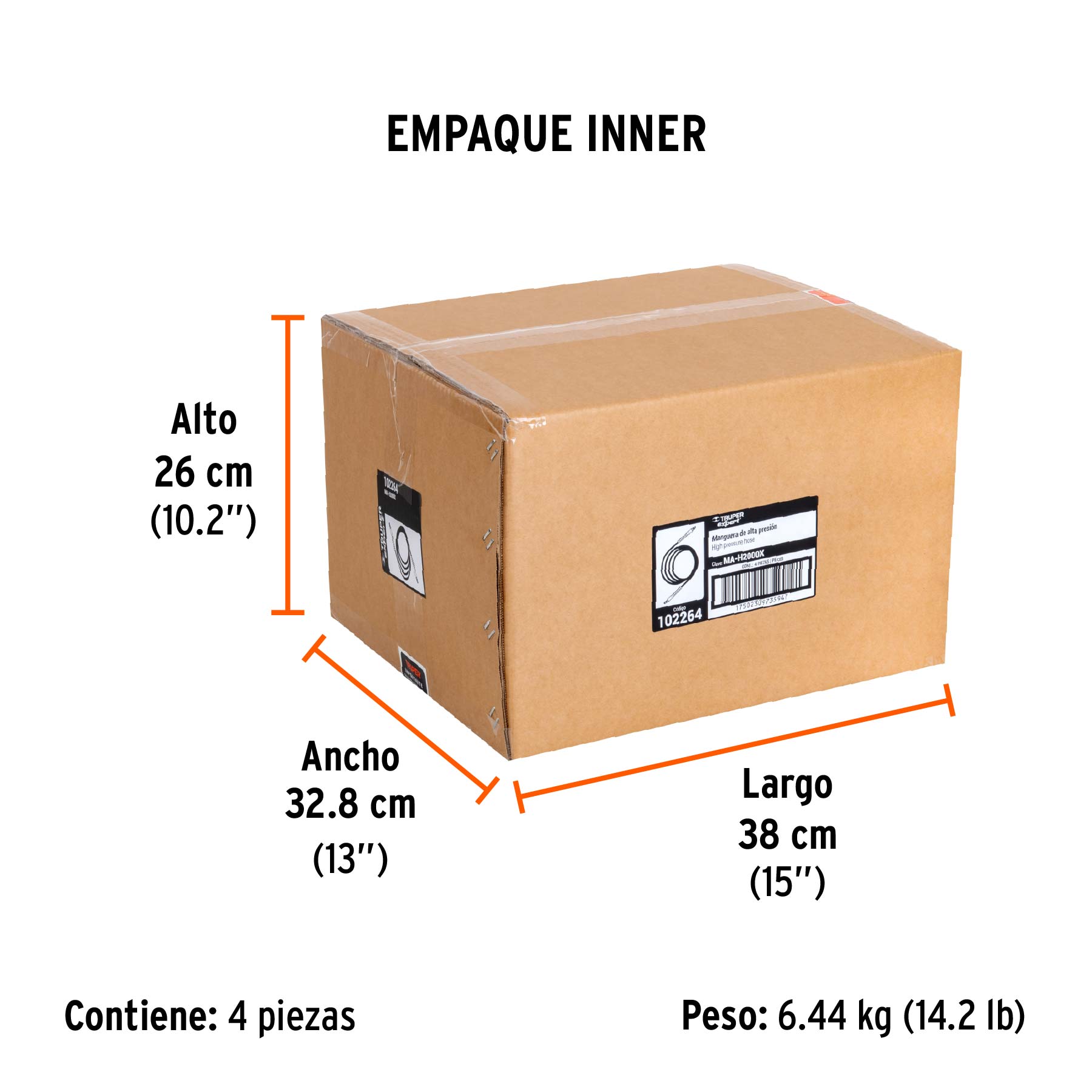 Manguera para HILA-2000X, TRUPER EXPERT - Empaque