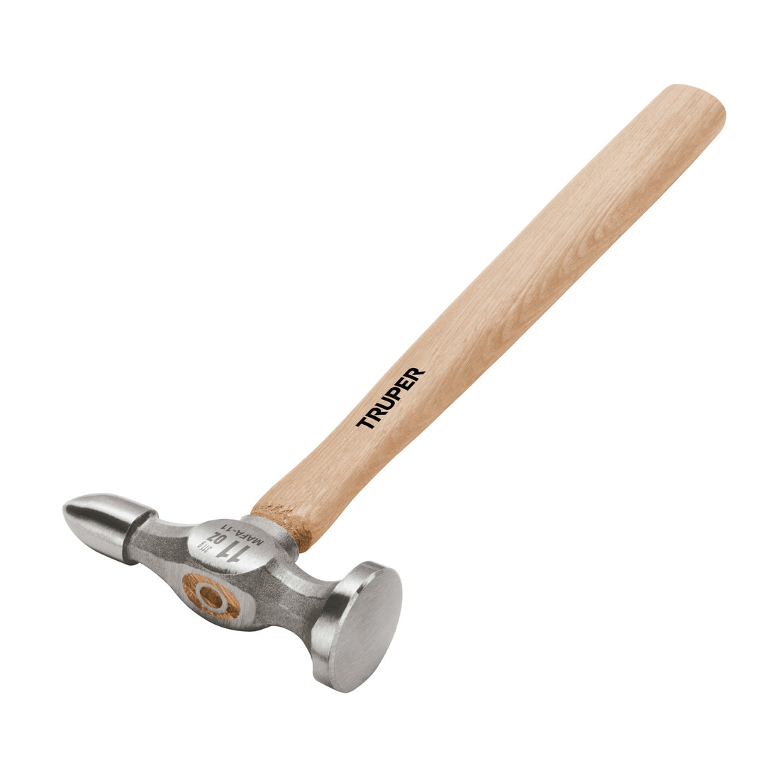Martillo desabollador 11 oz fino, mango 12", TRUPER