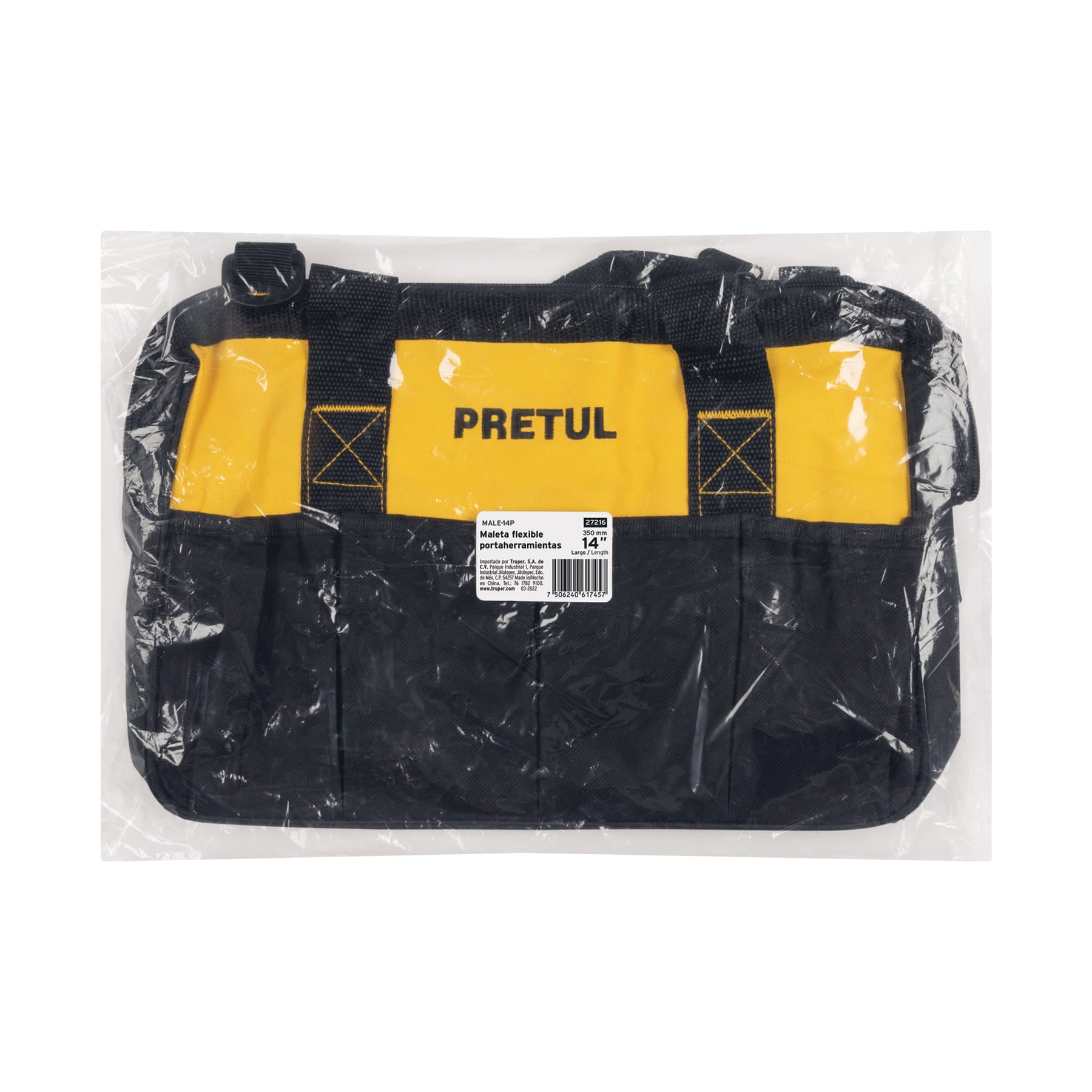 Maletín portaherramientas 14", PRETUL