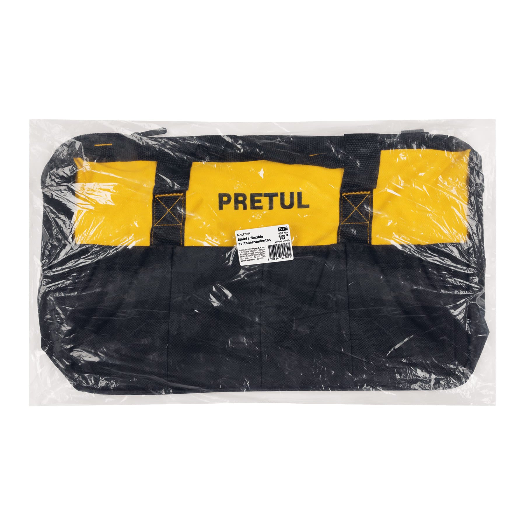 Maletín portaherramientas 18", PRETUL