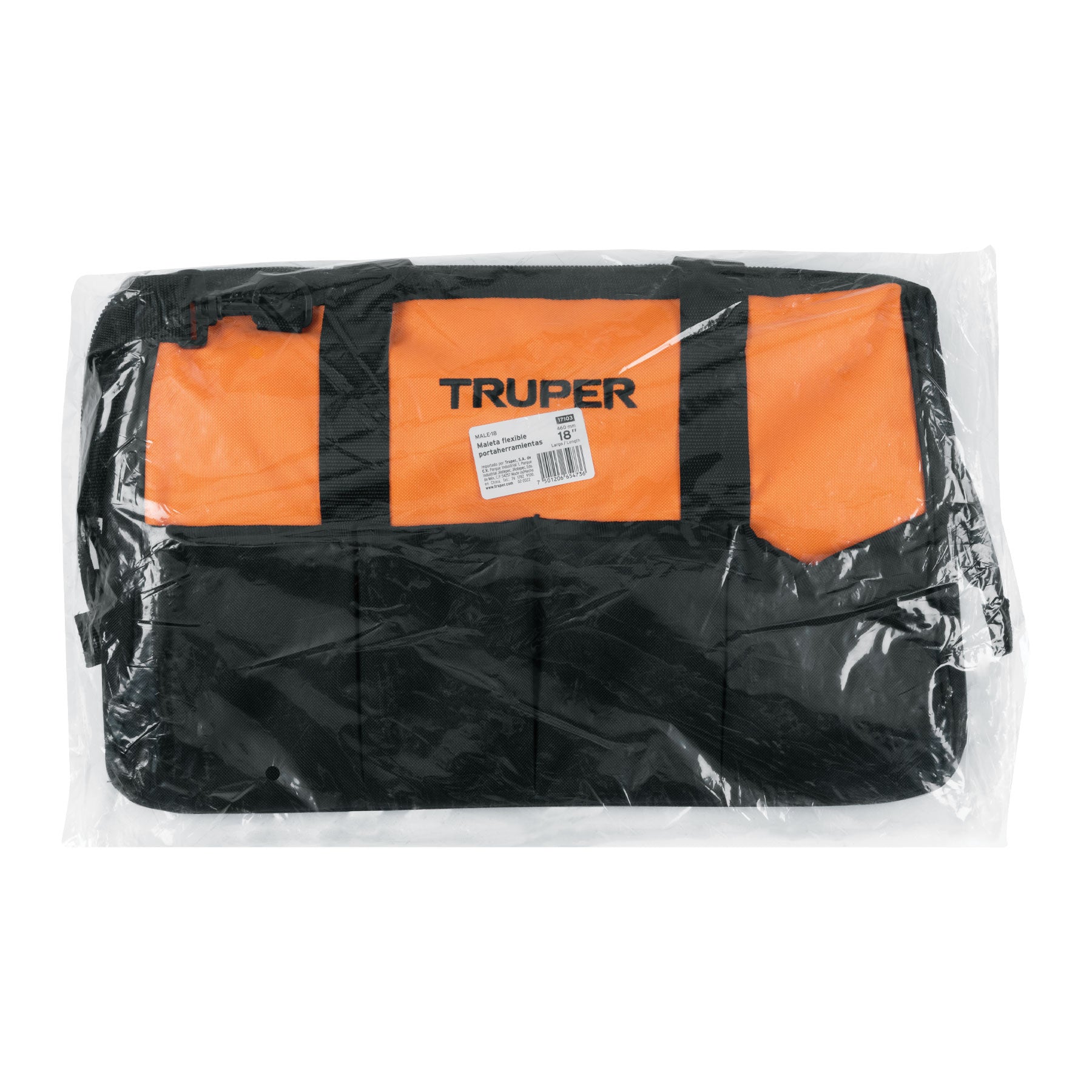 Maleta portaherramientas de 18", TRUPER