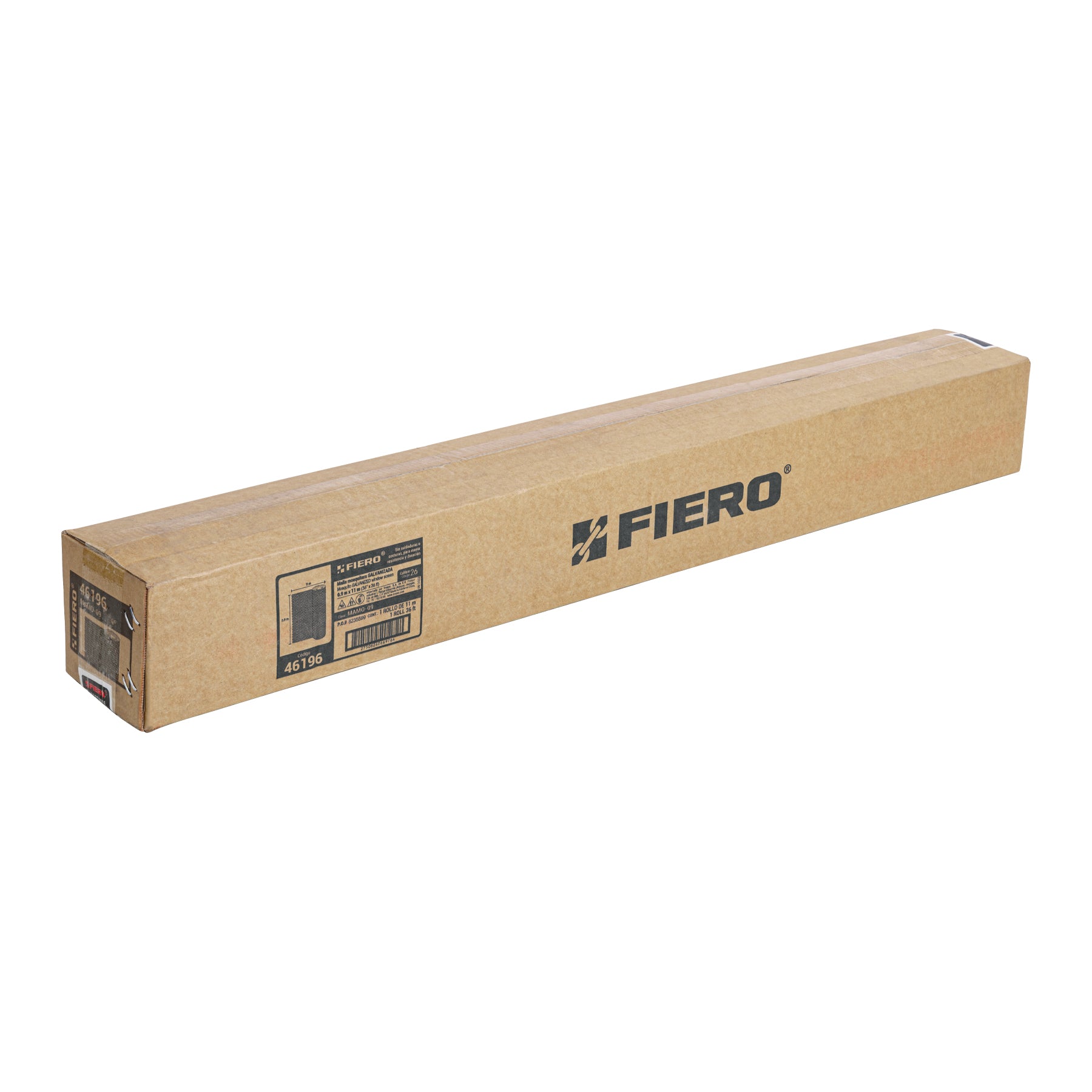 Rollo de 11 m x 0.92 m malla mosquitera de acero galvanizado