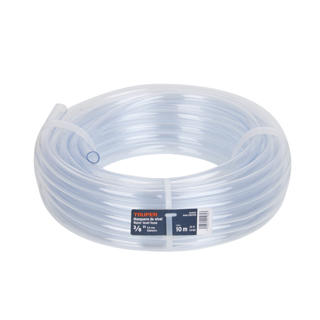 Manguera de Nivel, 3/8", rollo de 10m, TRUPER