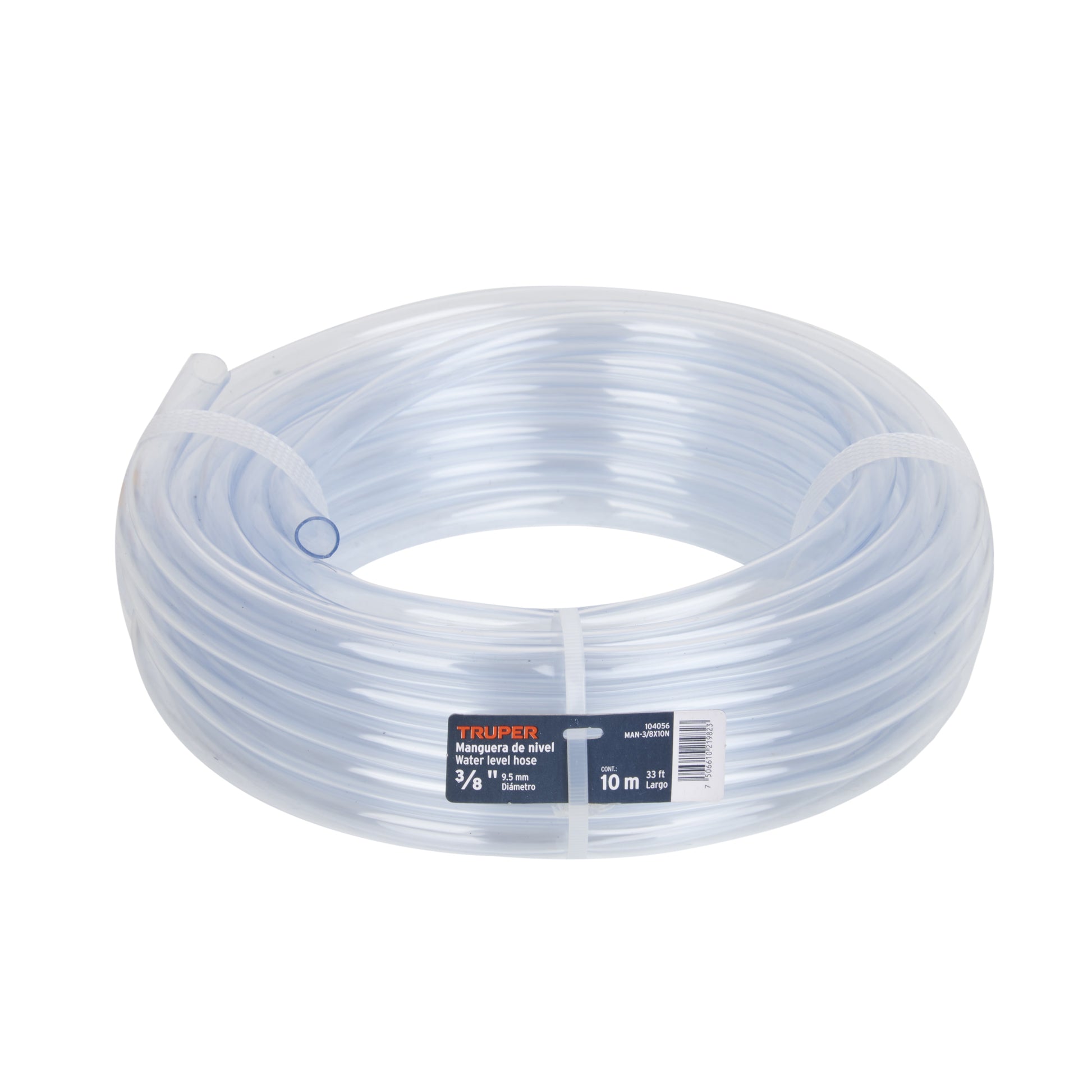Manguera de Nivel, 3/8", rollo de 10m, TRUPER