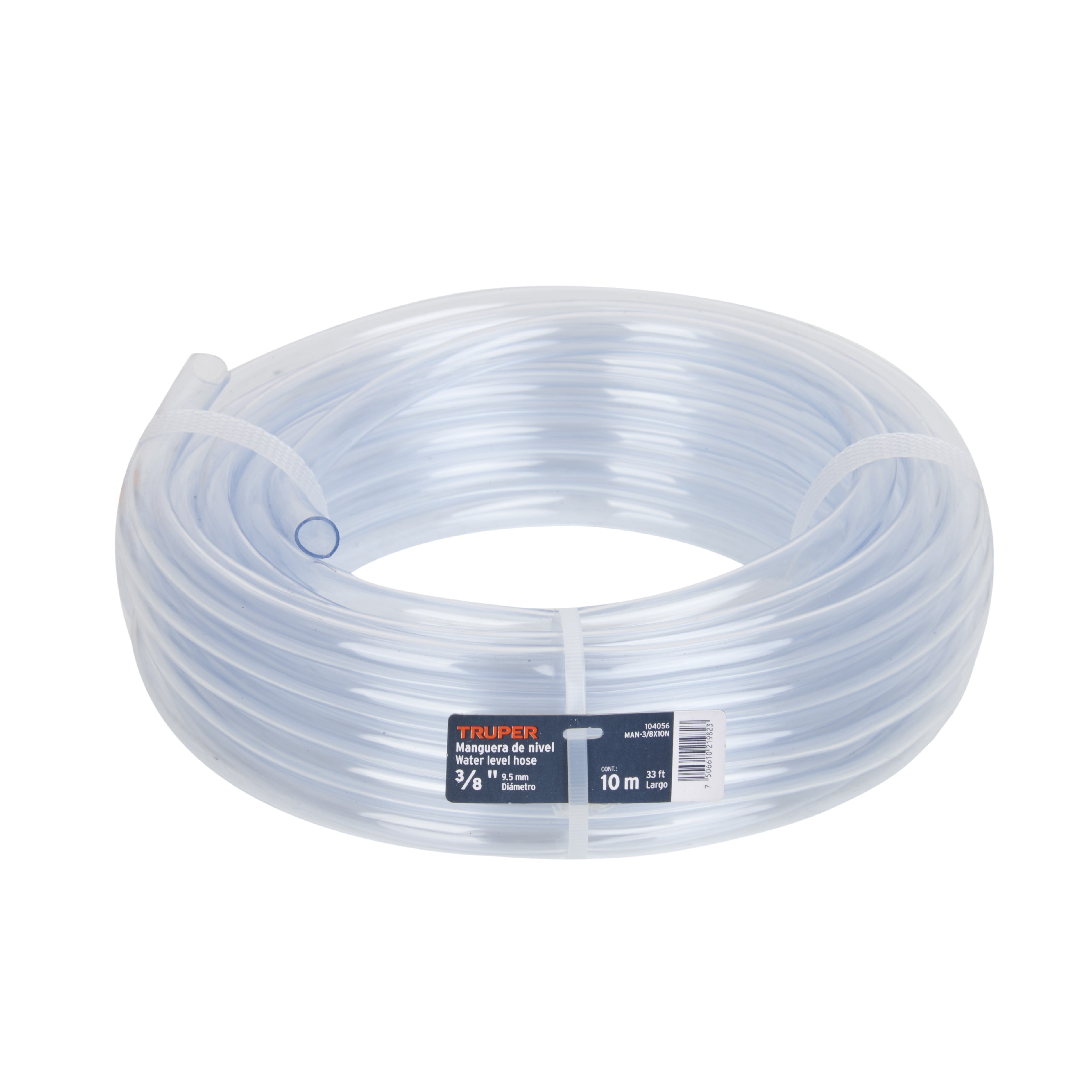 Manguera de Nivel, 3/8", rollo de 10m, TRUPER