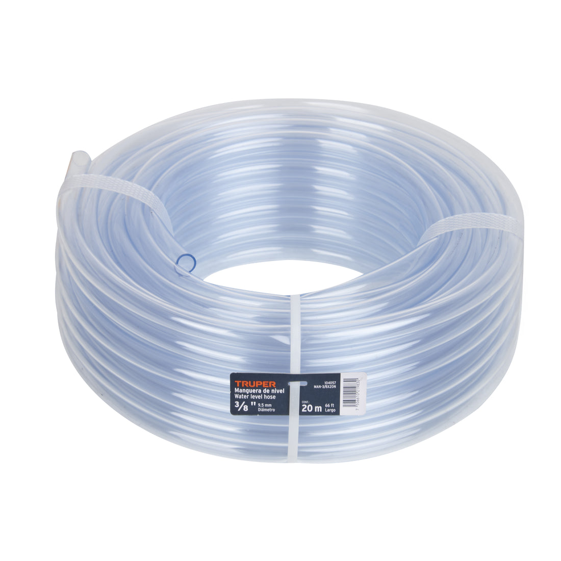Manguera de Nivel, 3/8", rollo de 20m, TRUPER