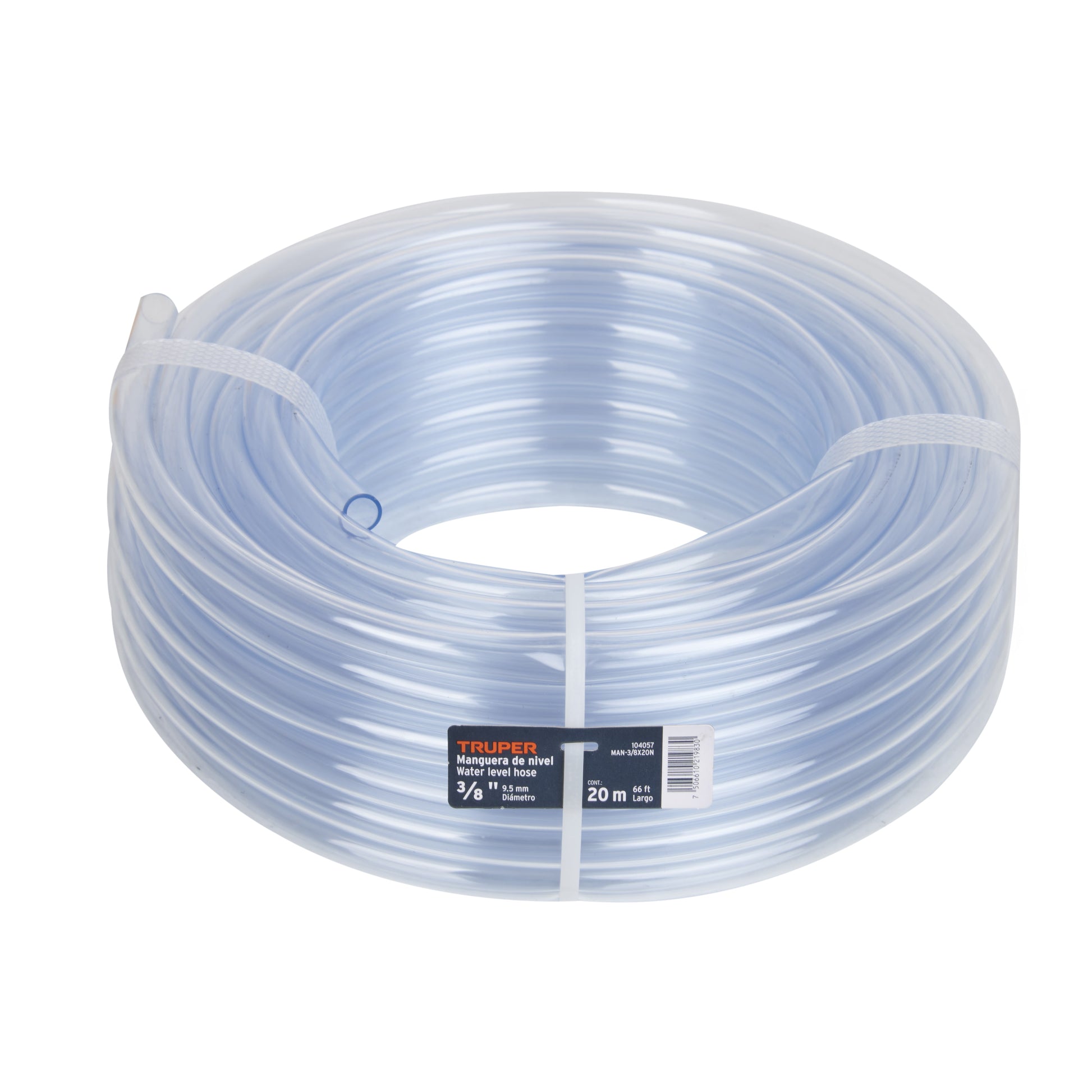 Manguera de Nivel, 3/8", rollo de 20m, TRUPER