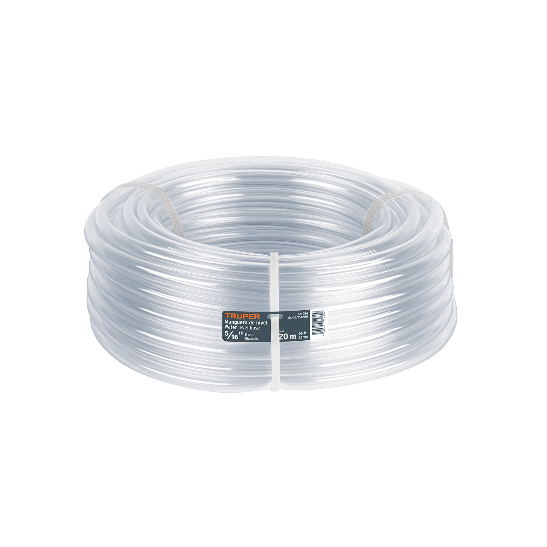 Manguera de Nivel, 5/16", rollo de 20m, TRUPER