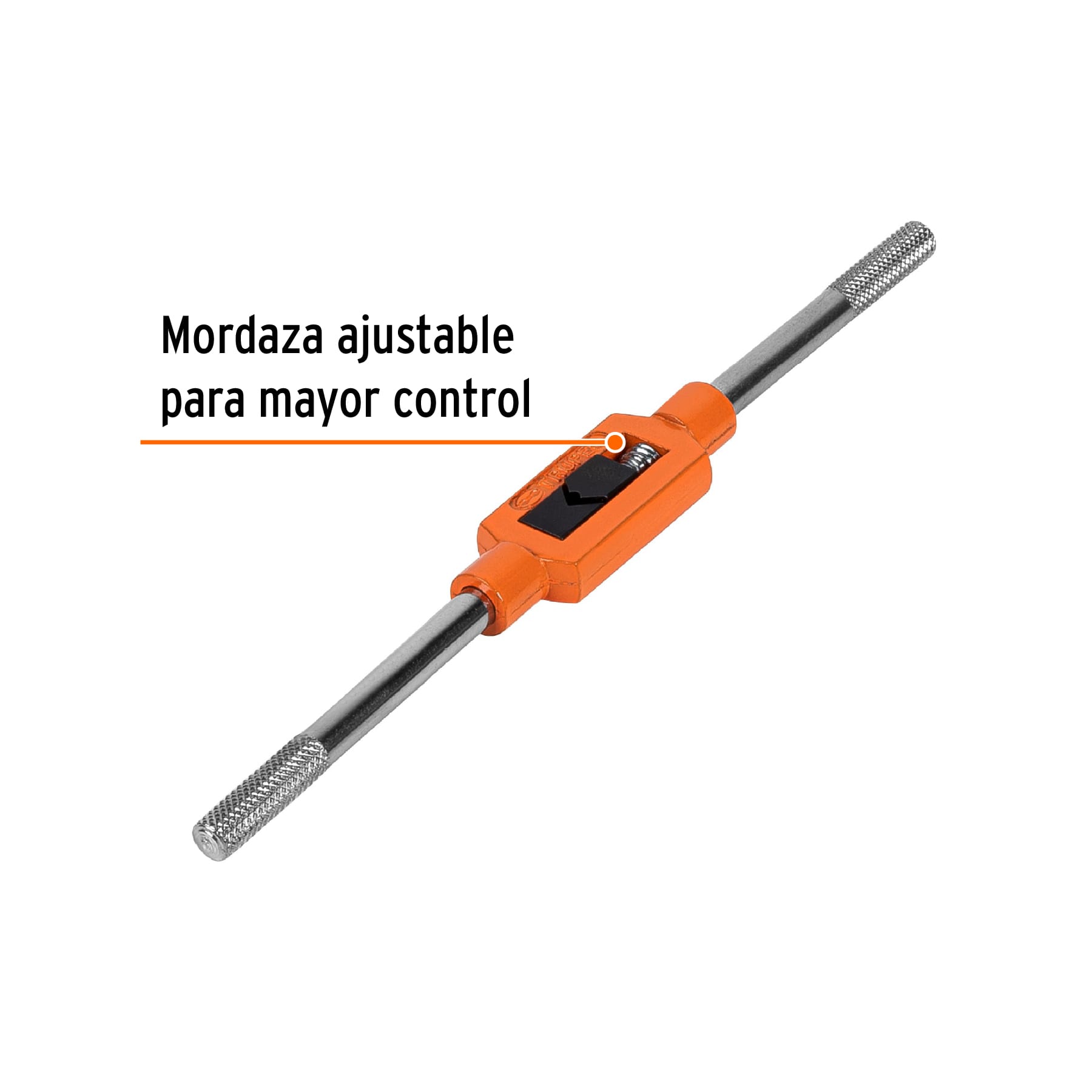 Maneral tipo garrote para machuelo 3/8", TRUPER