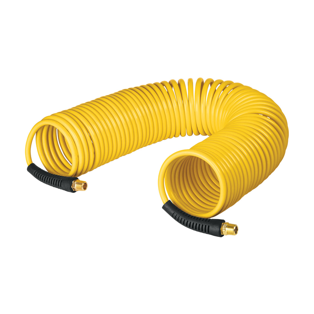 Manguera para compresor, tipo resorte, 7.6 m x 1/4", PRETUL
