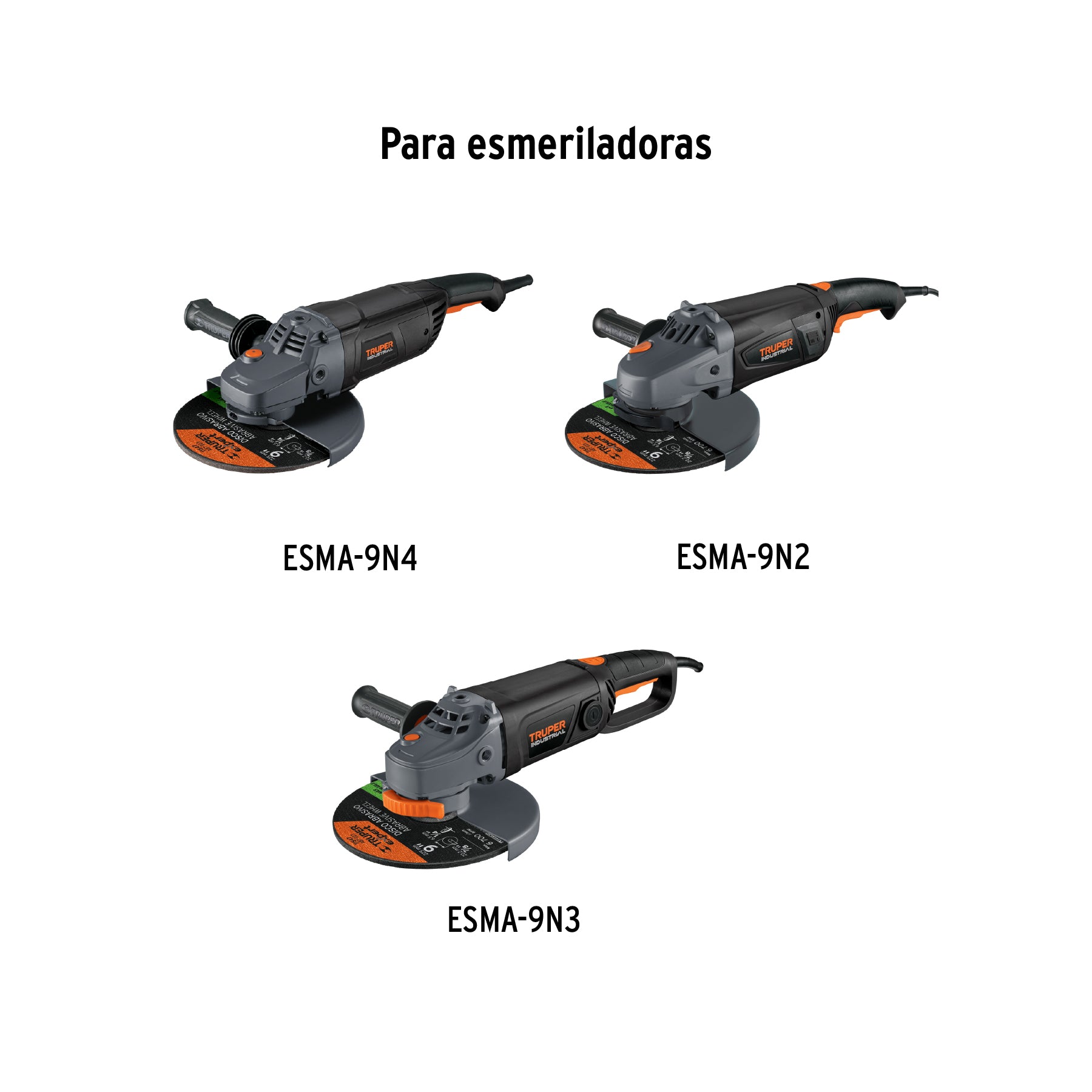 Mango de repuesto para esmeriladoras Grupo 4, TRUPER