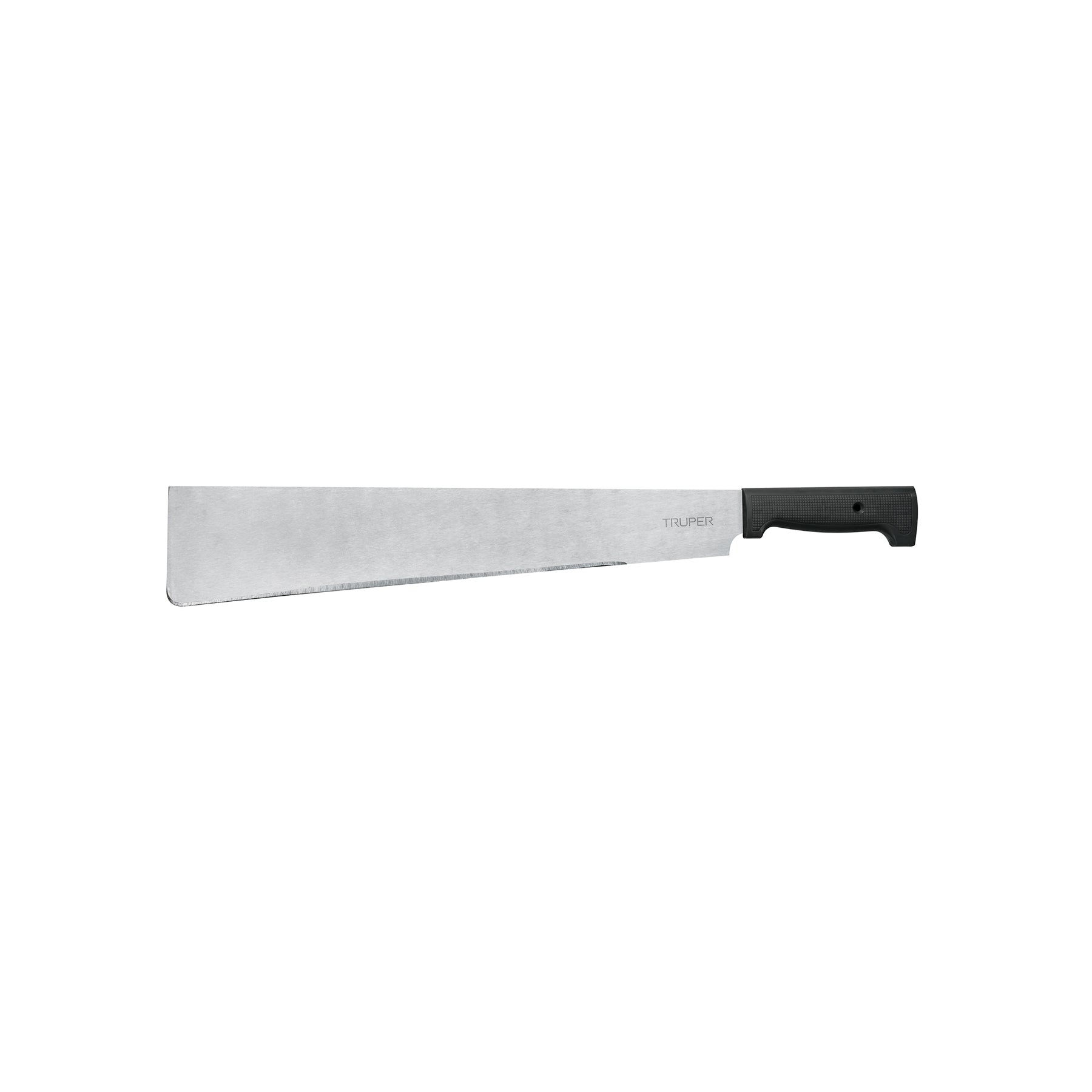 Machete punta recta 18", cacha inyectada, TRUPER