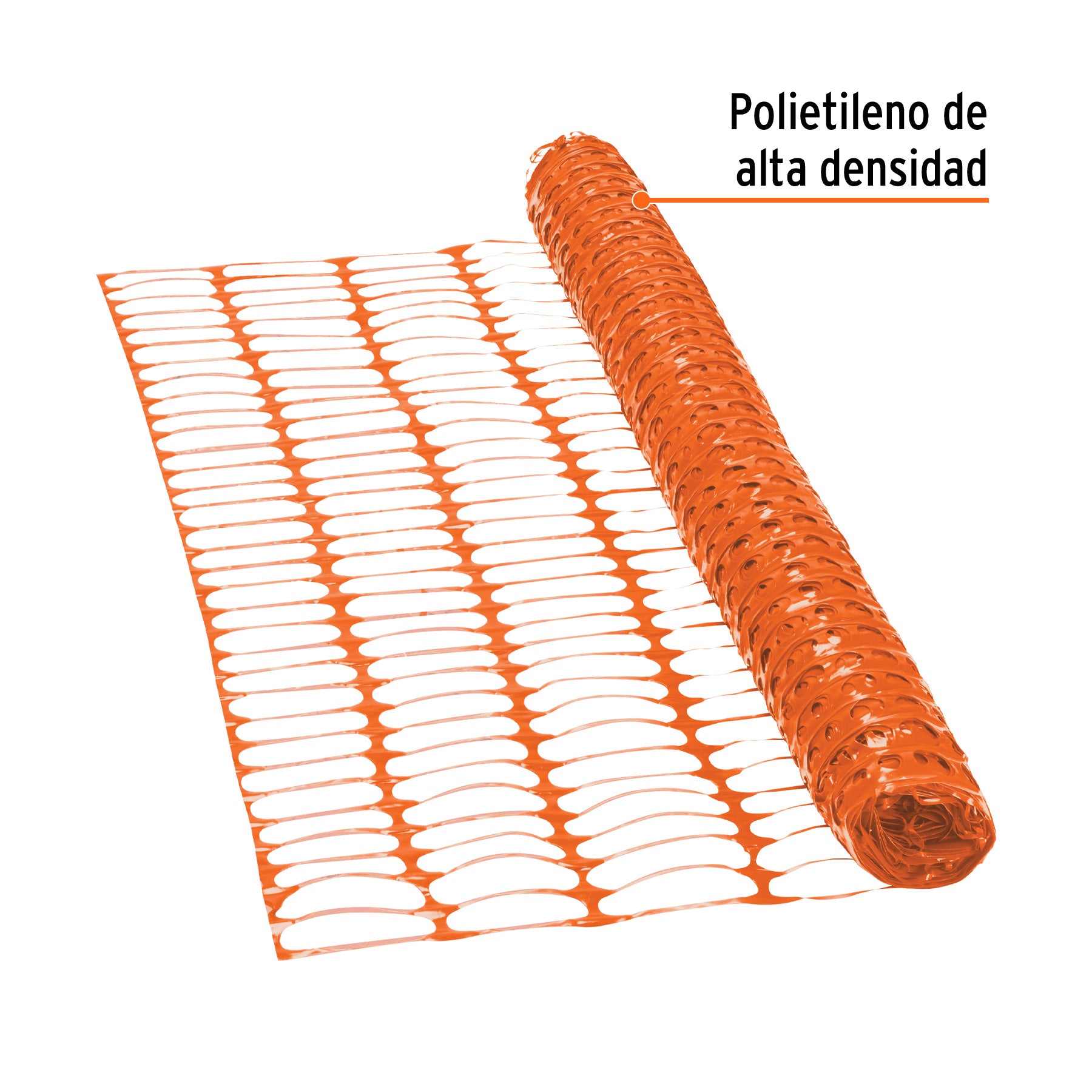 Rollo de 30 m de malla de seguridad, TRUPER