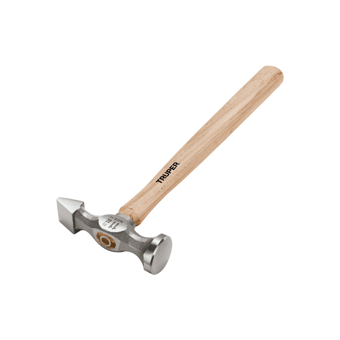 Martillo desabollador 11 oz tipo cincel, mango 12", TRUPER