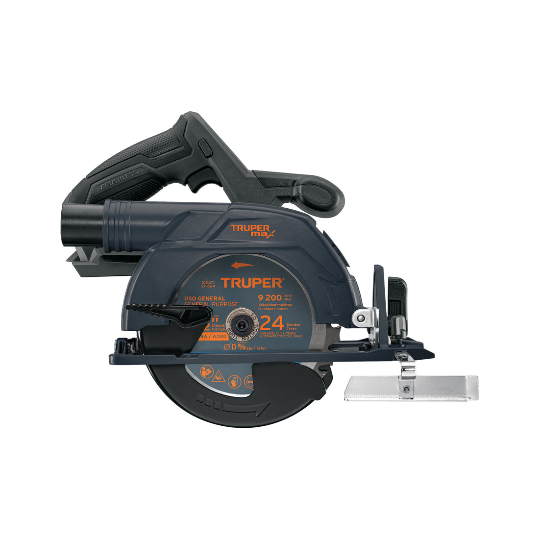 Sierra circular 6-1/2", 20V, s/accesorios, TRUPER MAX