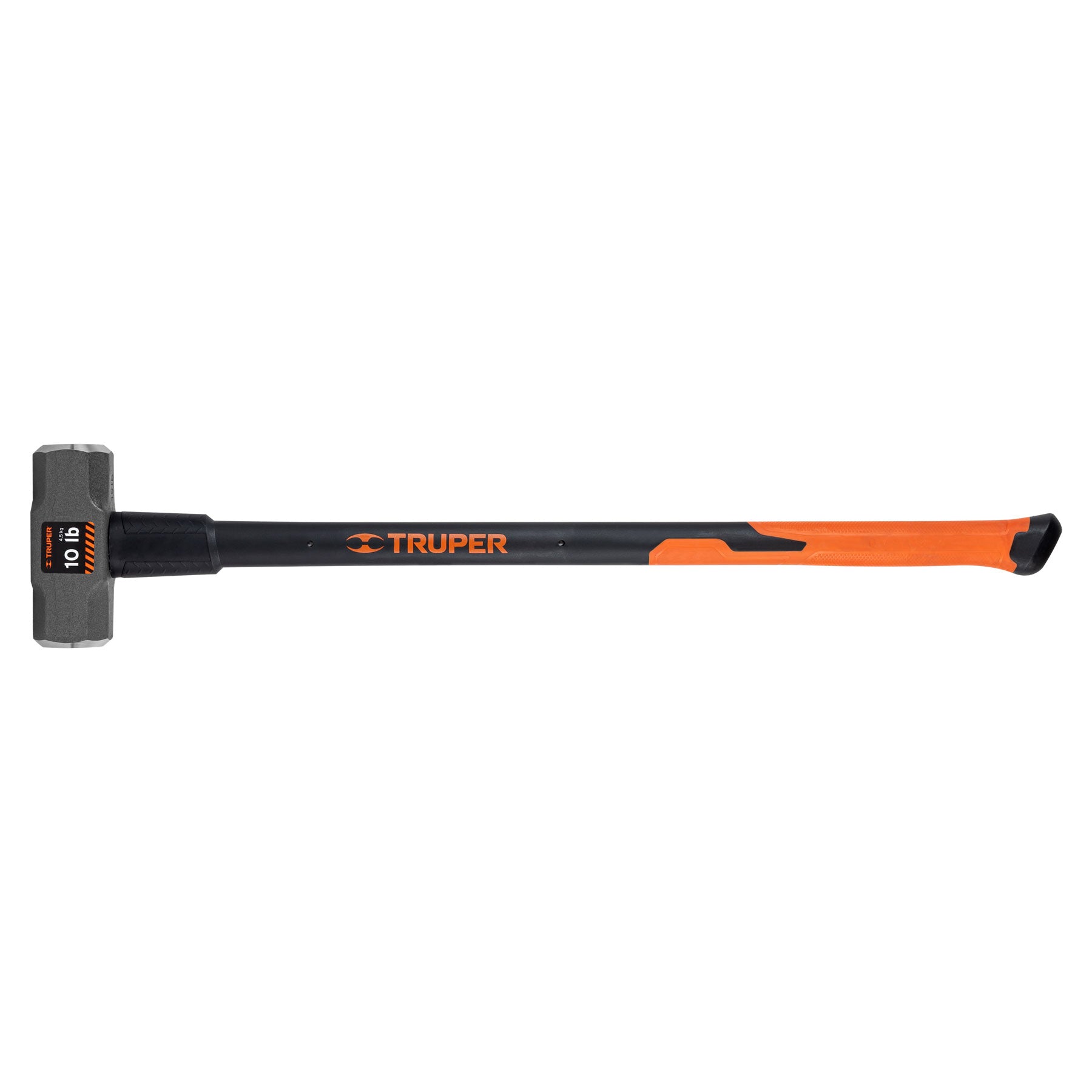 Marro octagonal 10 lb, mango fibra de vidrio 36", TRUPER
