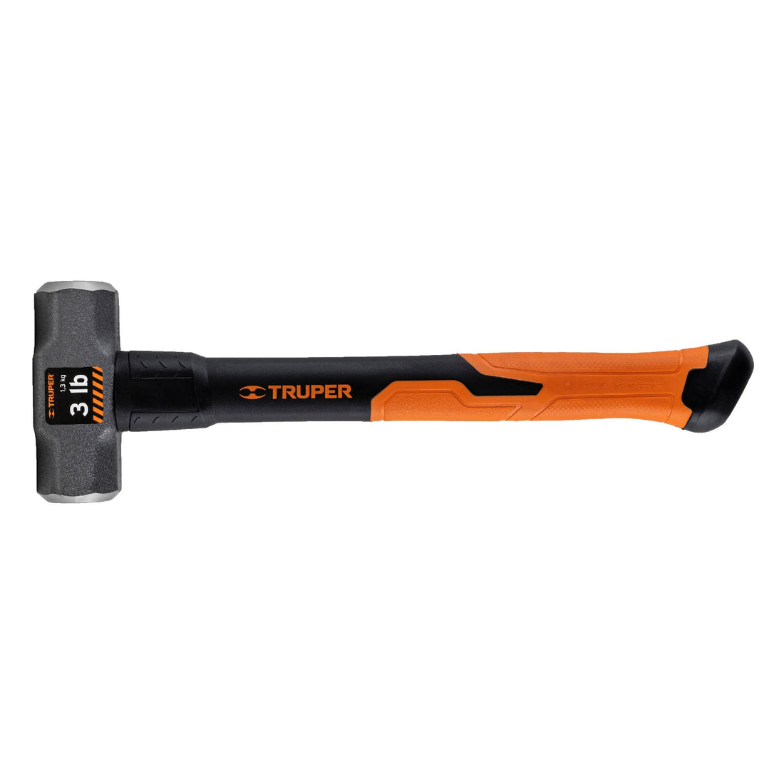 Marro octagonal 3 lb, mango de fibra de vidrio 14", TRUPER