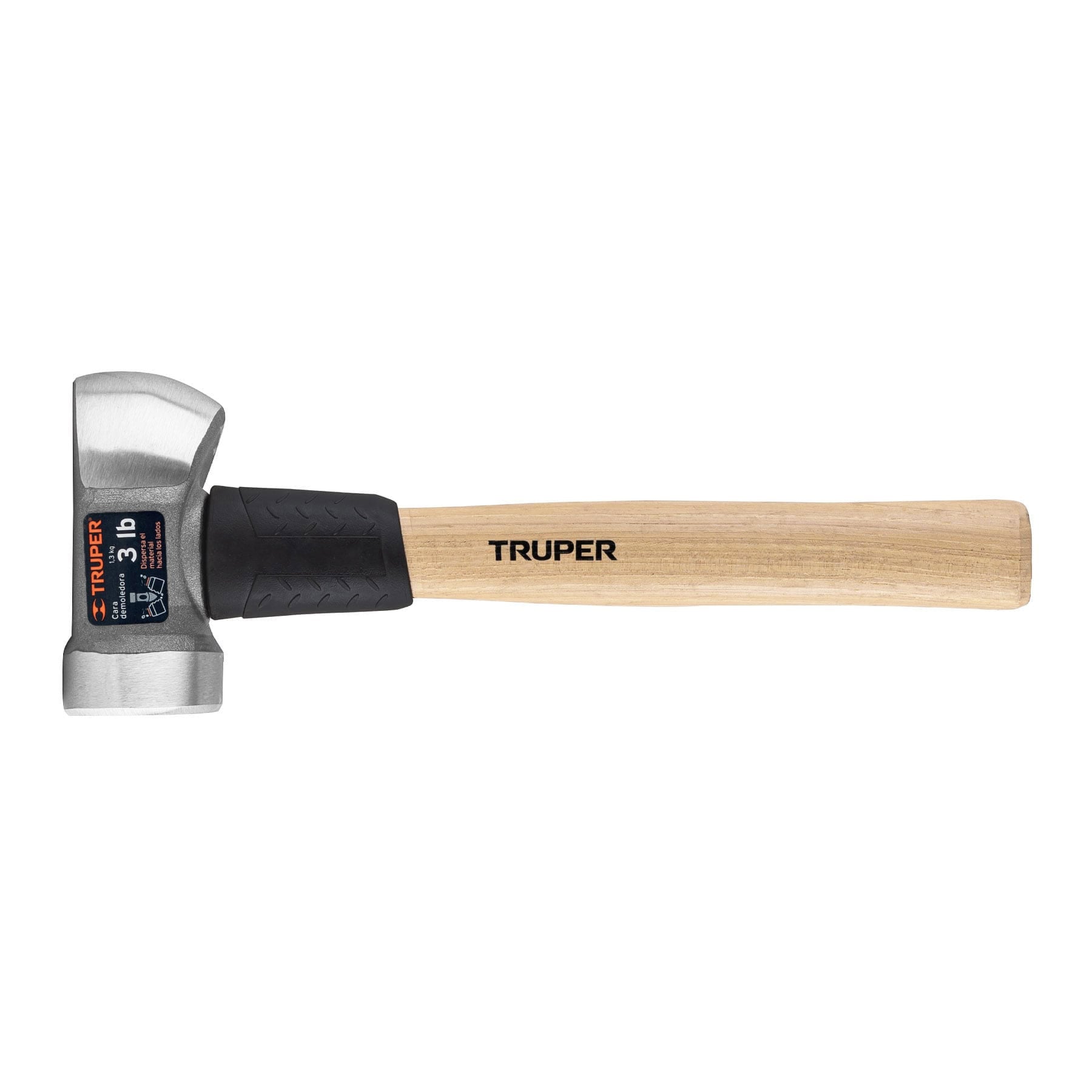 Marro demoledor 3 lb, mango 12", TRUPER