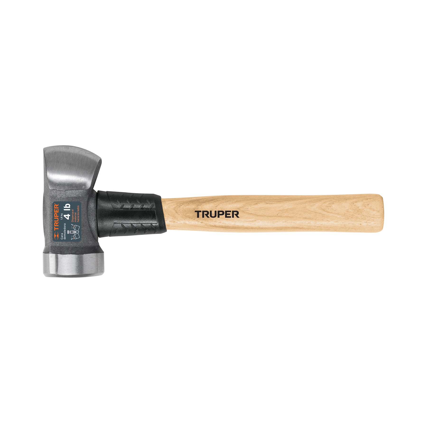 Marro demoledor 4 lb, mango 12", TRUPER