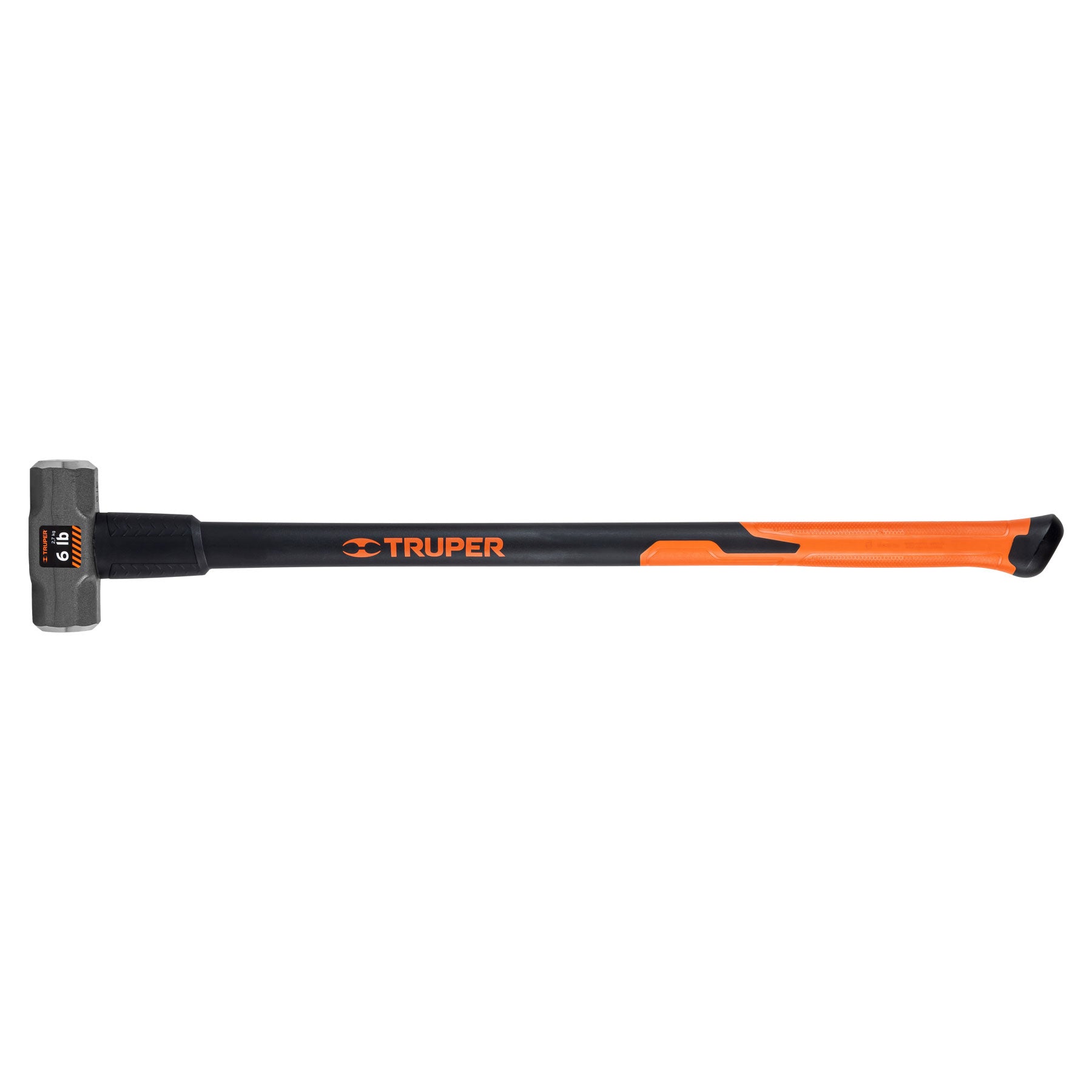 Marro octagonal 6 lb, mango fibra de vidrio 36", TRUPER