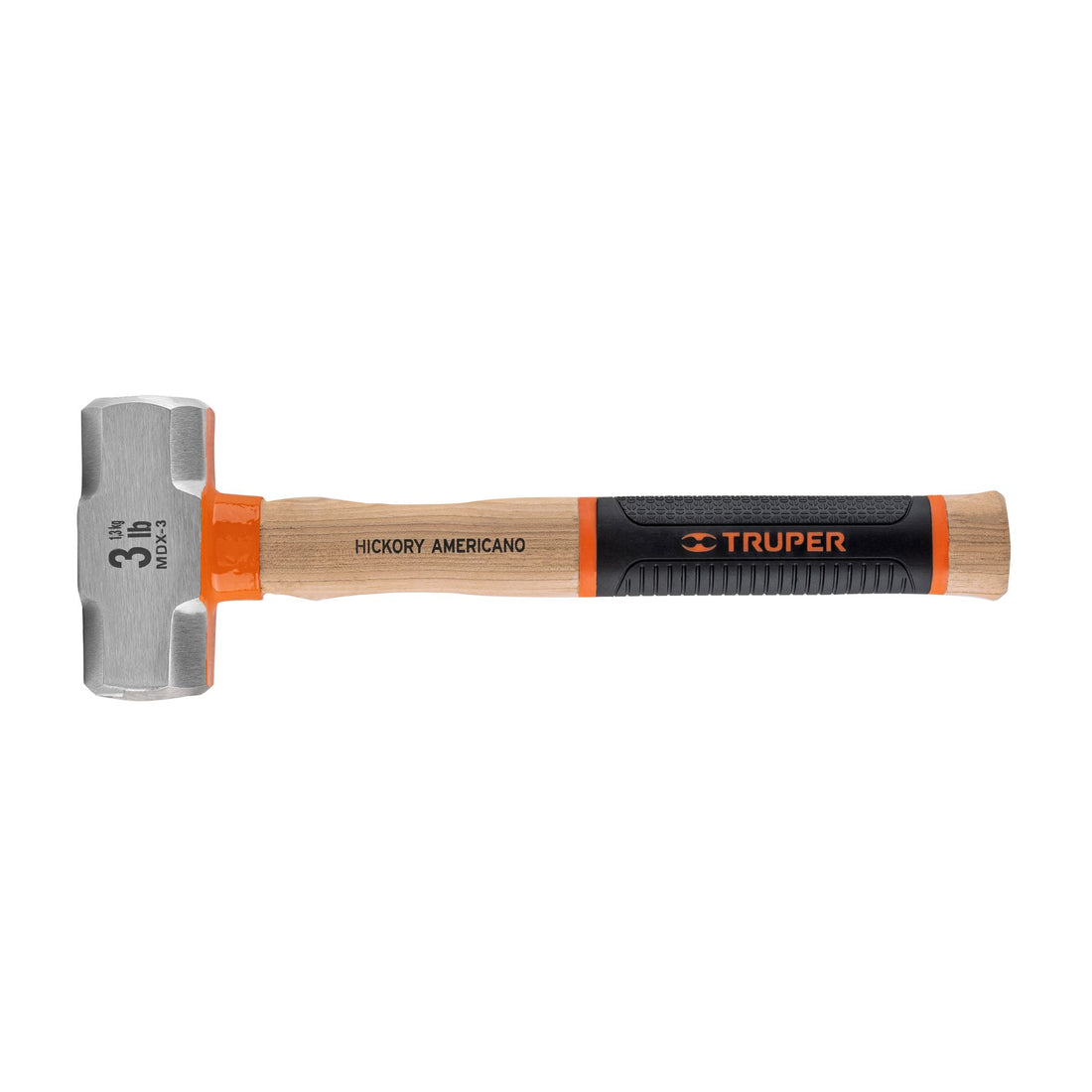 Marro octagonal 3 lb, mango 13" TRUPER Grip