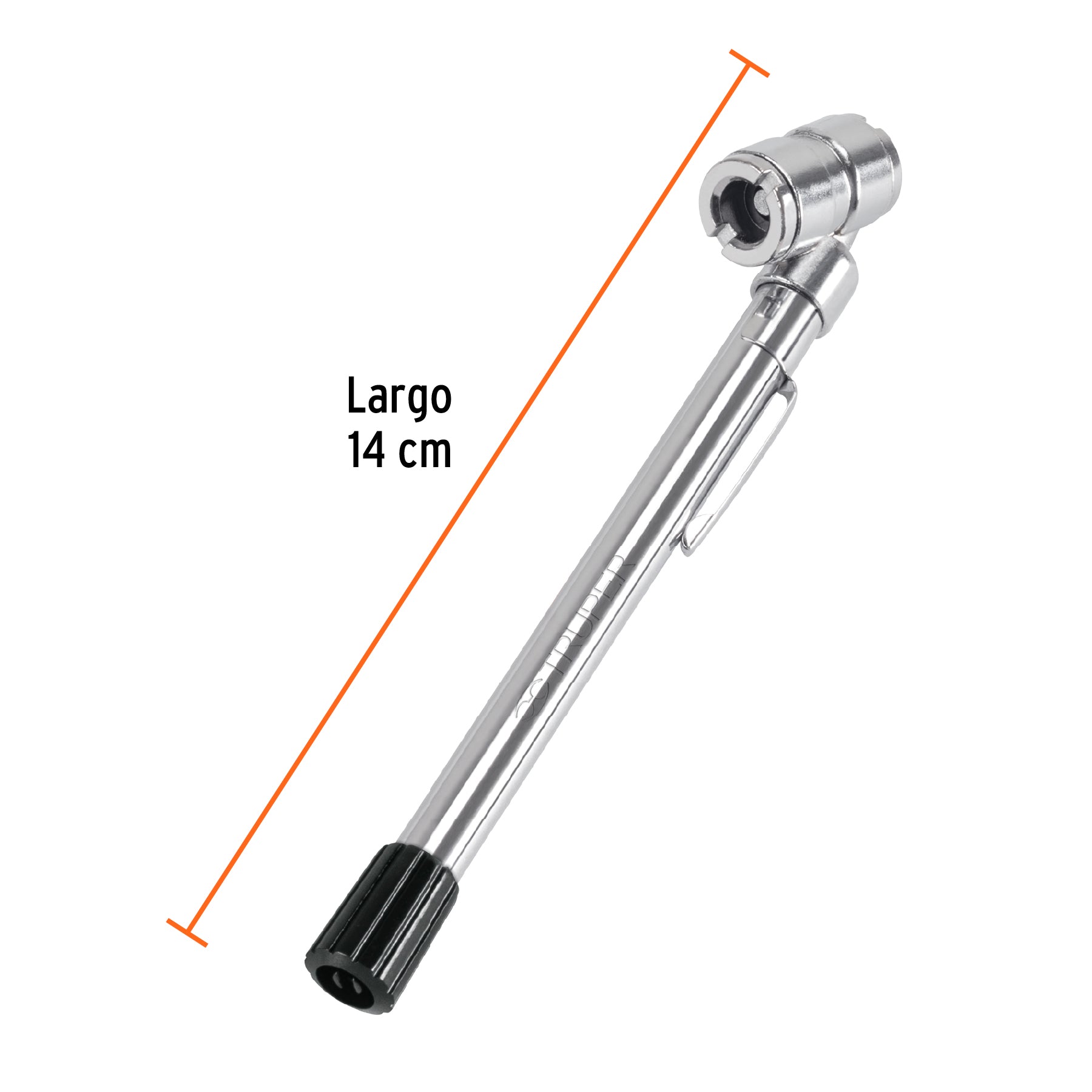 Calibrador de presión 160 psi cabeza doble, TRUPER