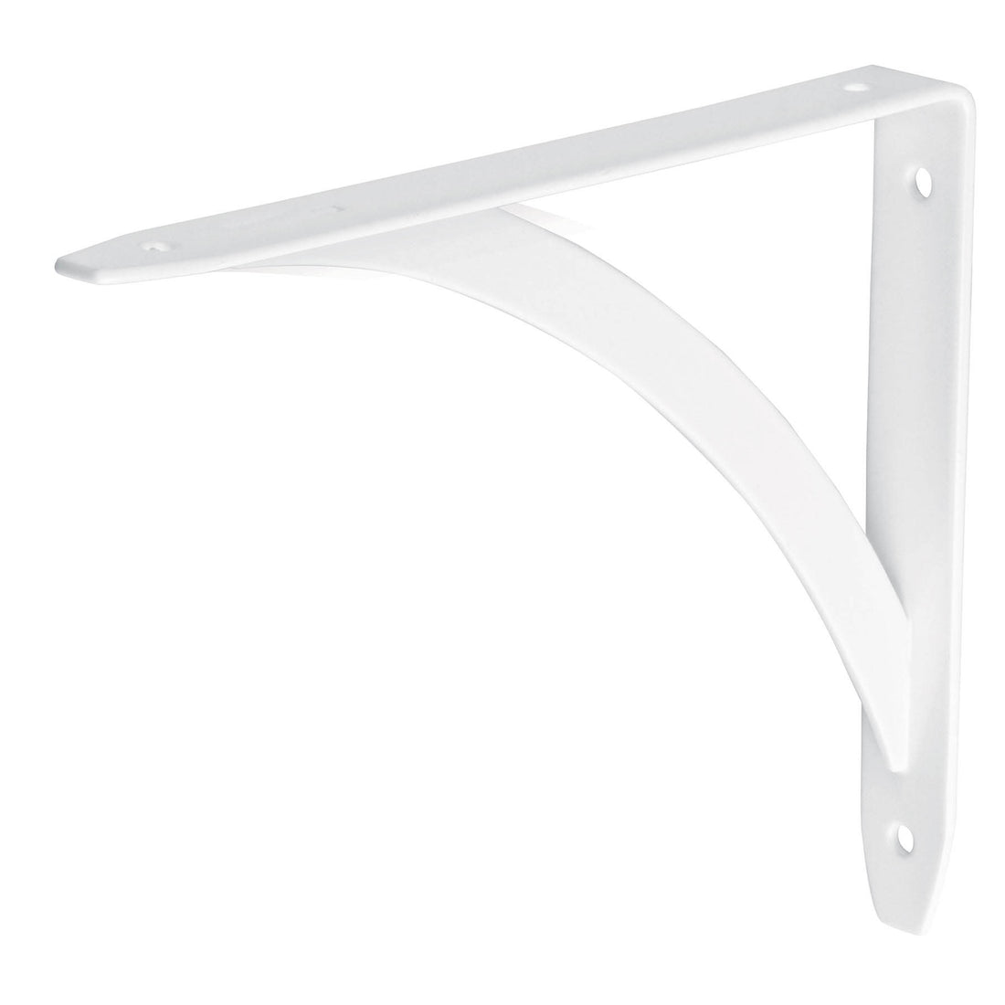 Ménsula reforzada blanca 5 x 7", diseño barra, FIERO