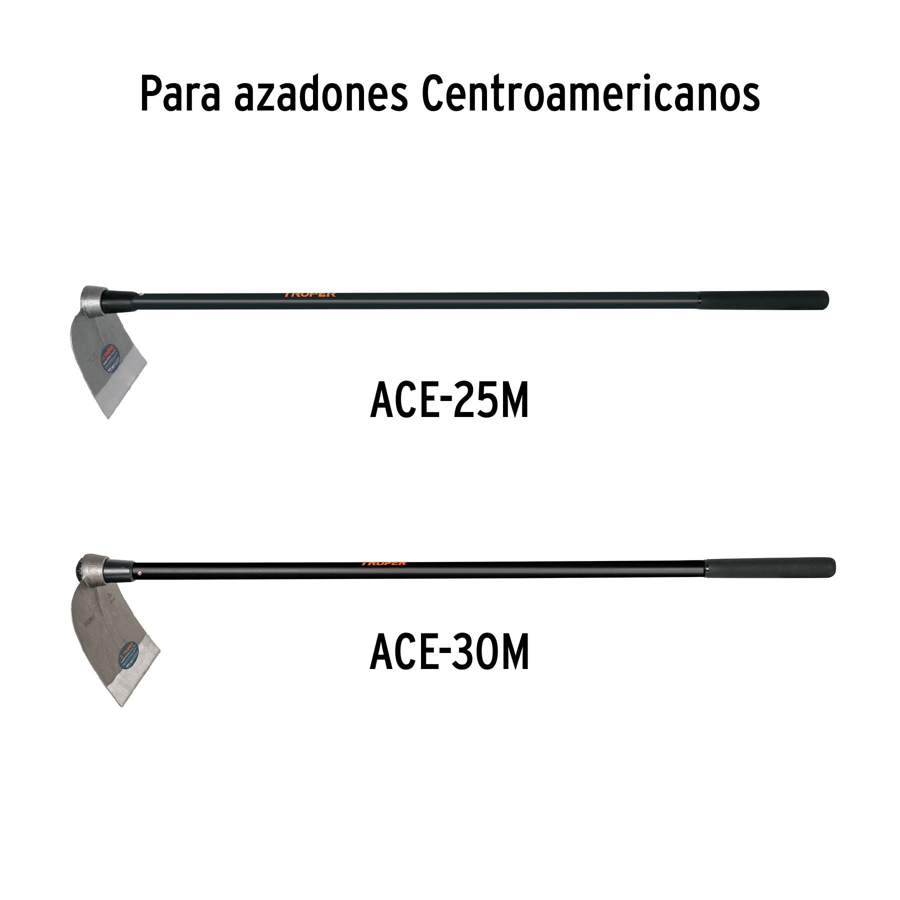 Mango de fibra 54" para azadones centroamericanos 2.5 y 3 lb
