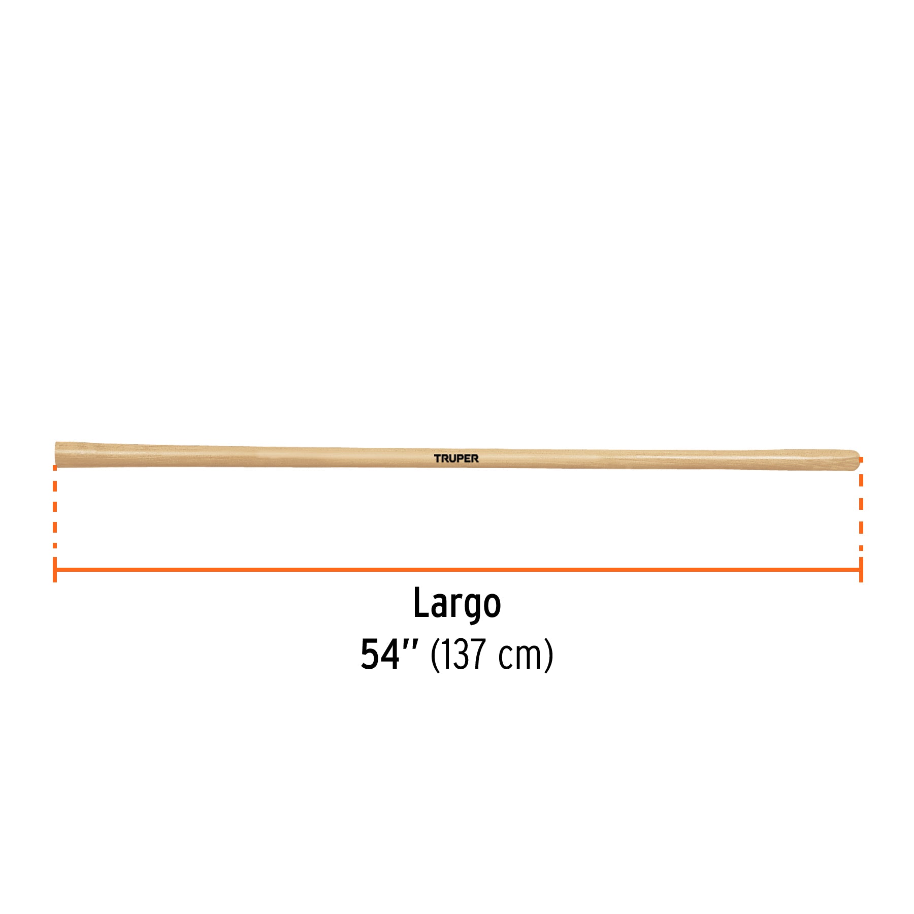 Mango de madera 54" para azadones Córdoba, TRUPER