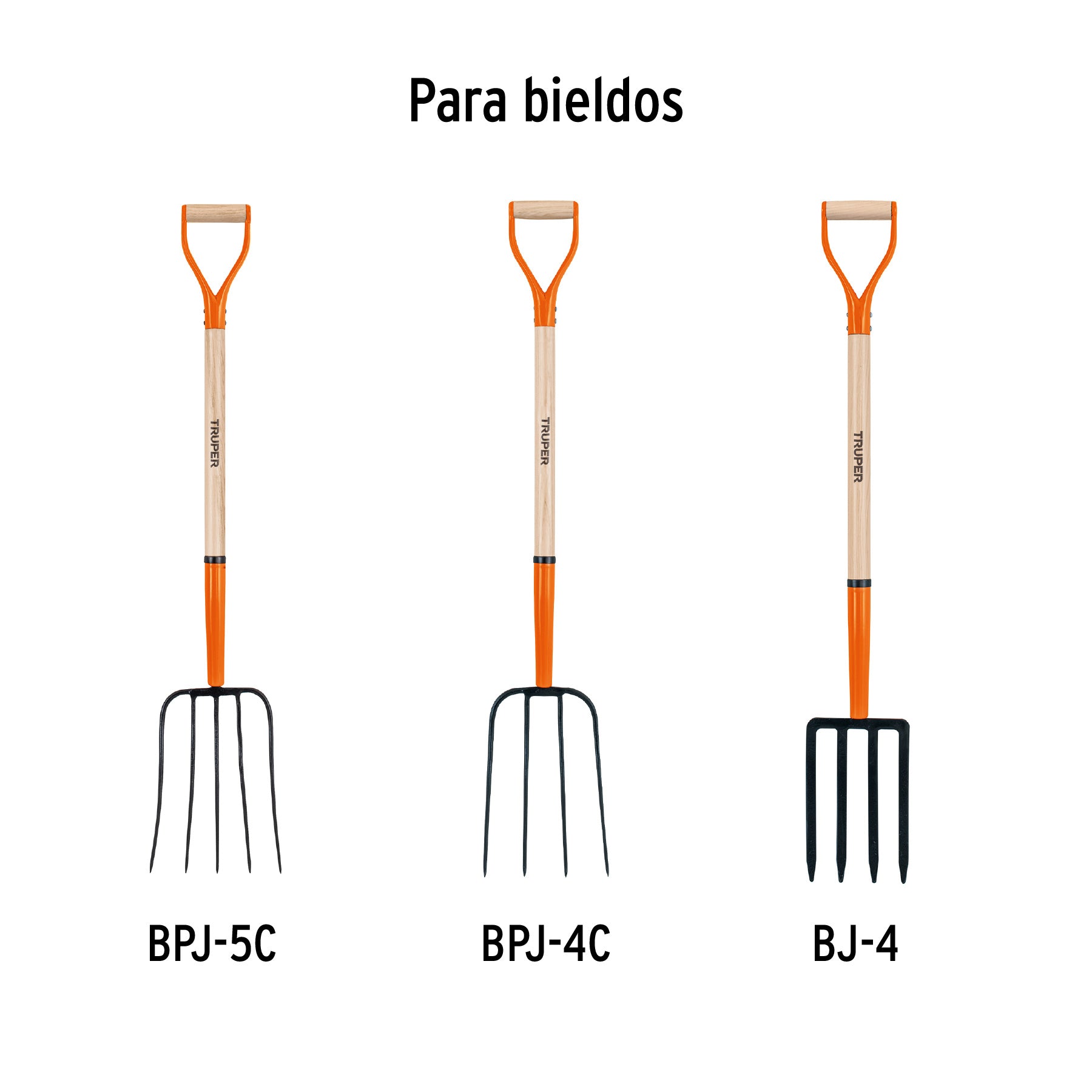 Mango repuesto para bieldo Jardinero "Y" Classic, TRUPER