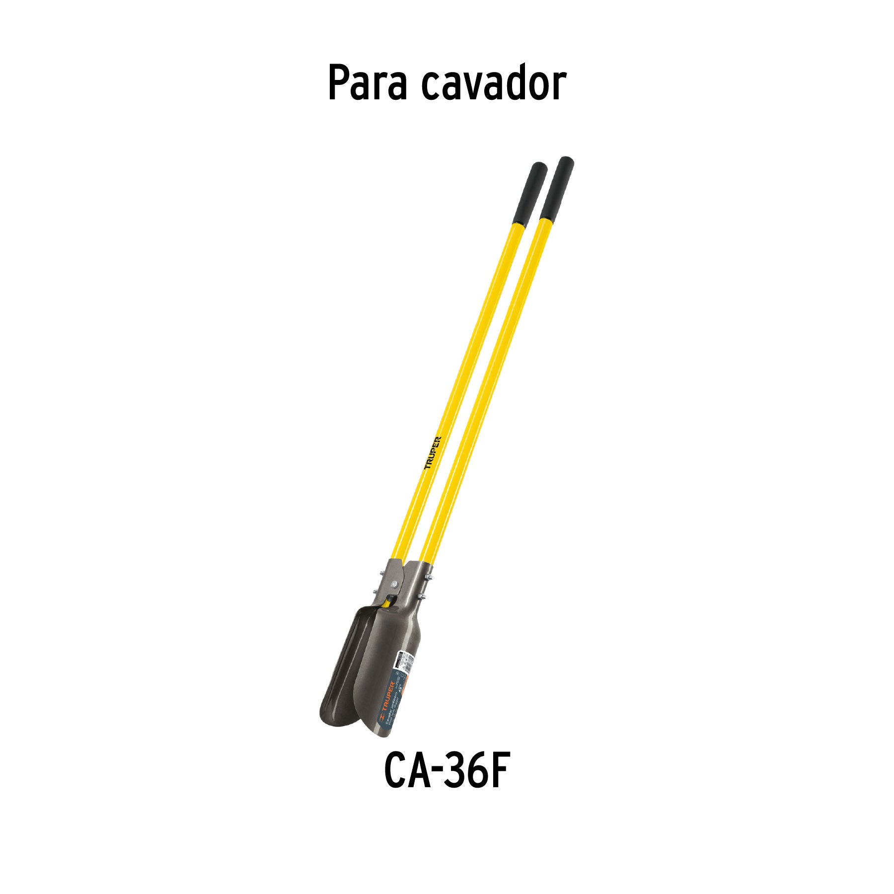 Mango de fibra de vidrio, repuesto para CA-36F, 45", TRUPER