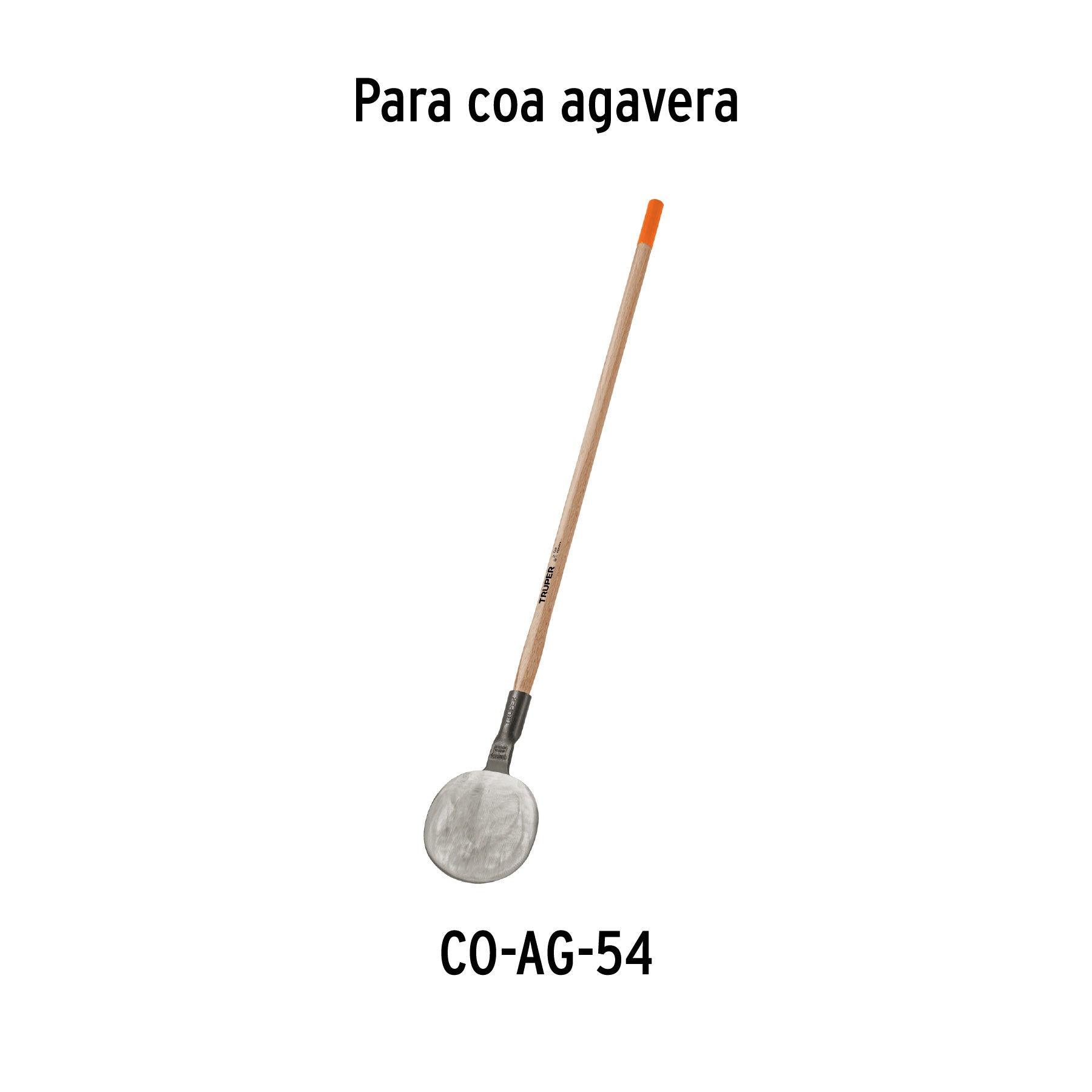 Mango de repuesto 54" para coa agavera, TRUPER
