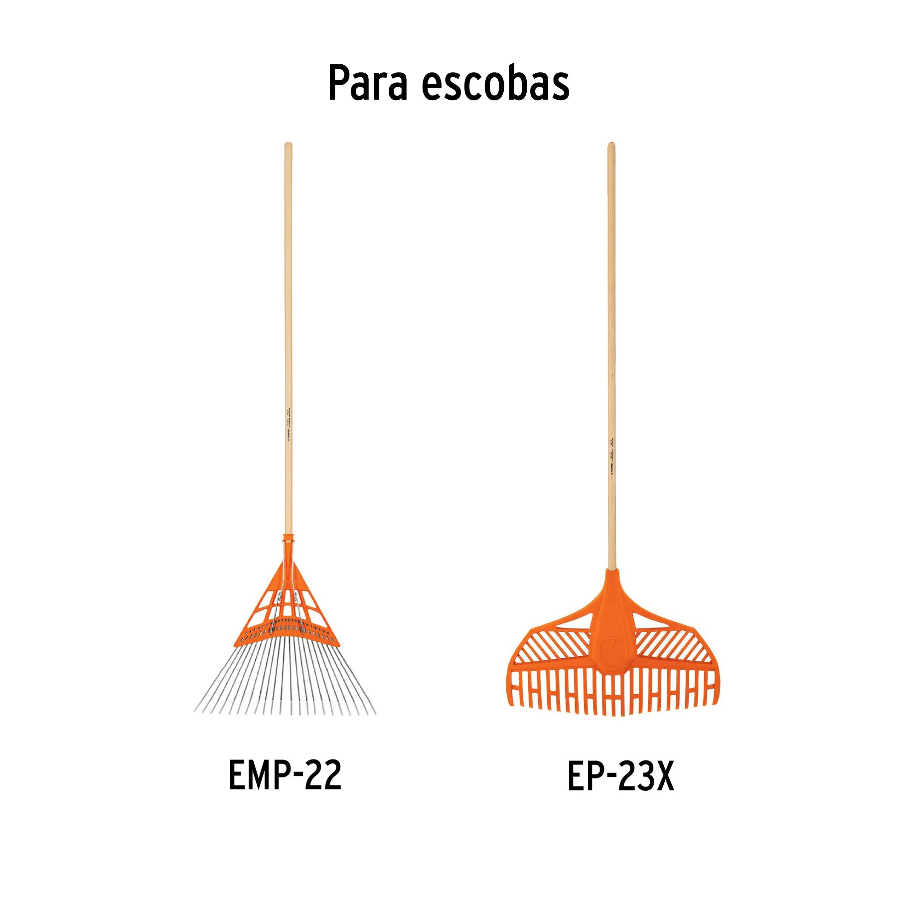 Mango de repuesto largo, para escoba de jardín, 48", TRUPER