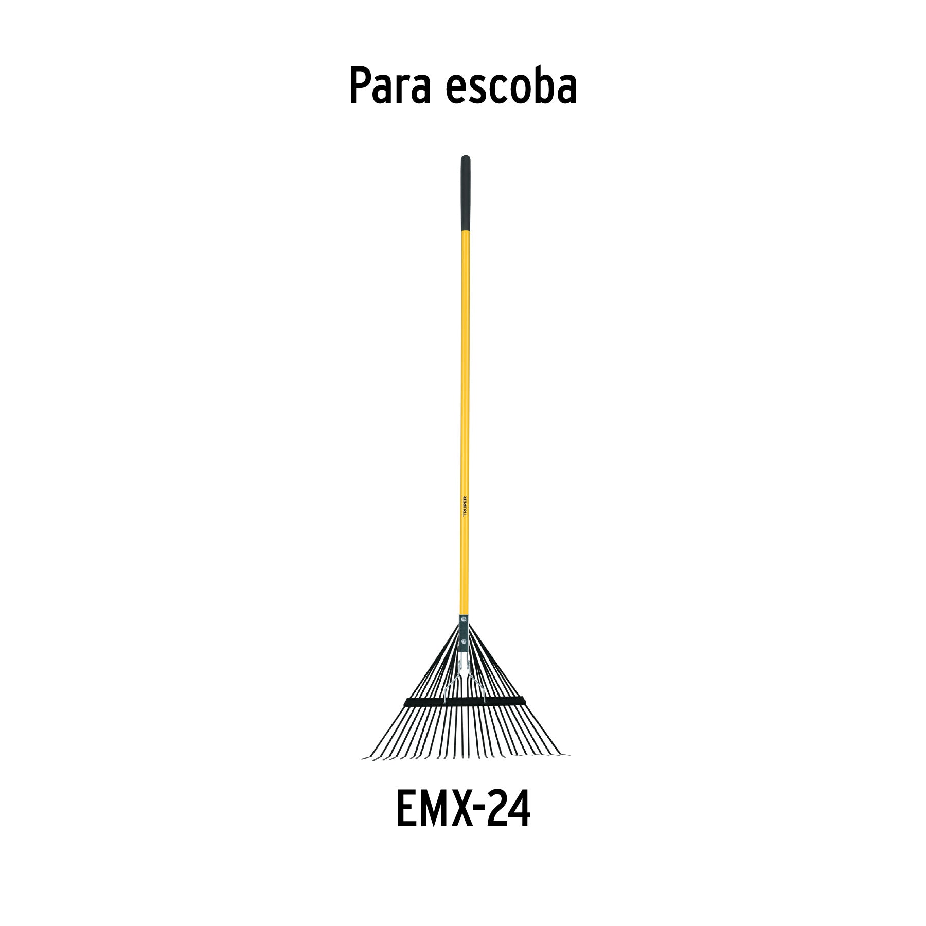 Mango de repuesto largo, para escoba de jardín, 54", TRUPER
