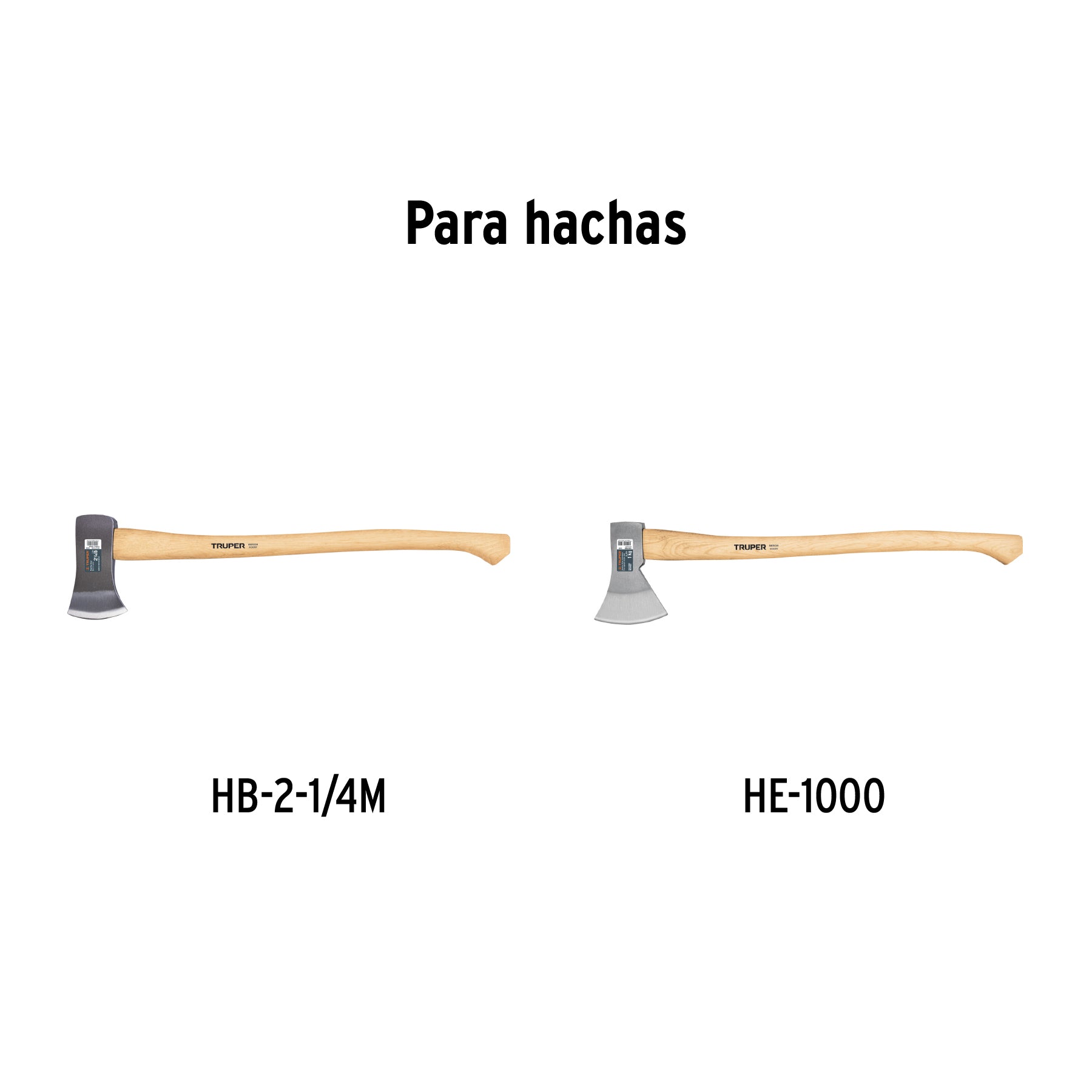 Mango hickory 28" para hacha Boy y europea 2-1/4 lb, TRUPER
