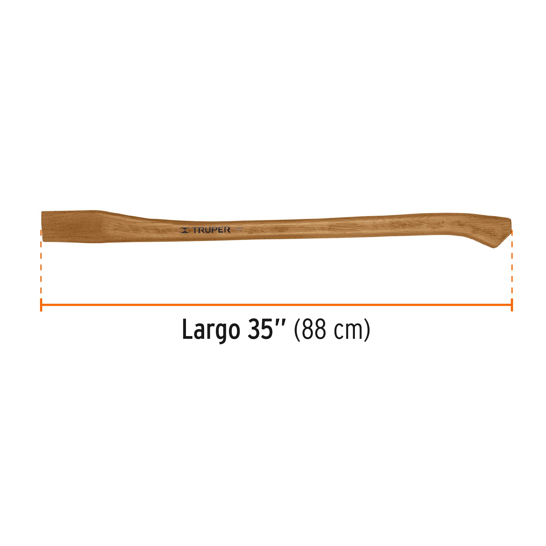 Mango hickory 35" para hacha Michigan 3-1/2 lb, TRUPER