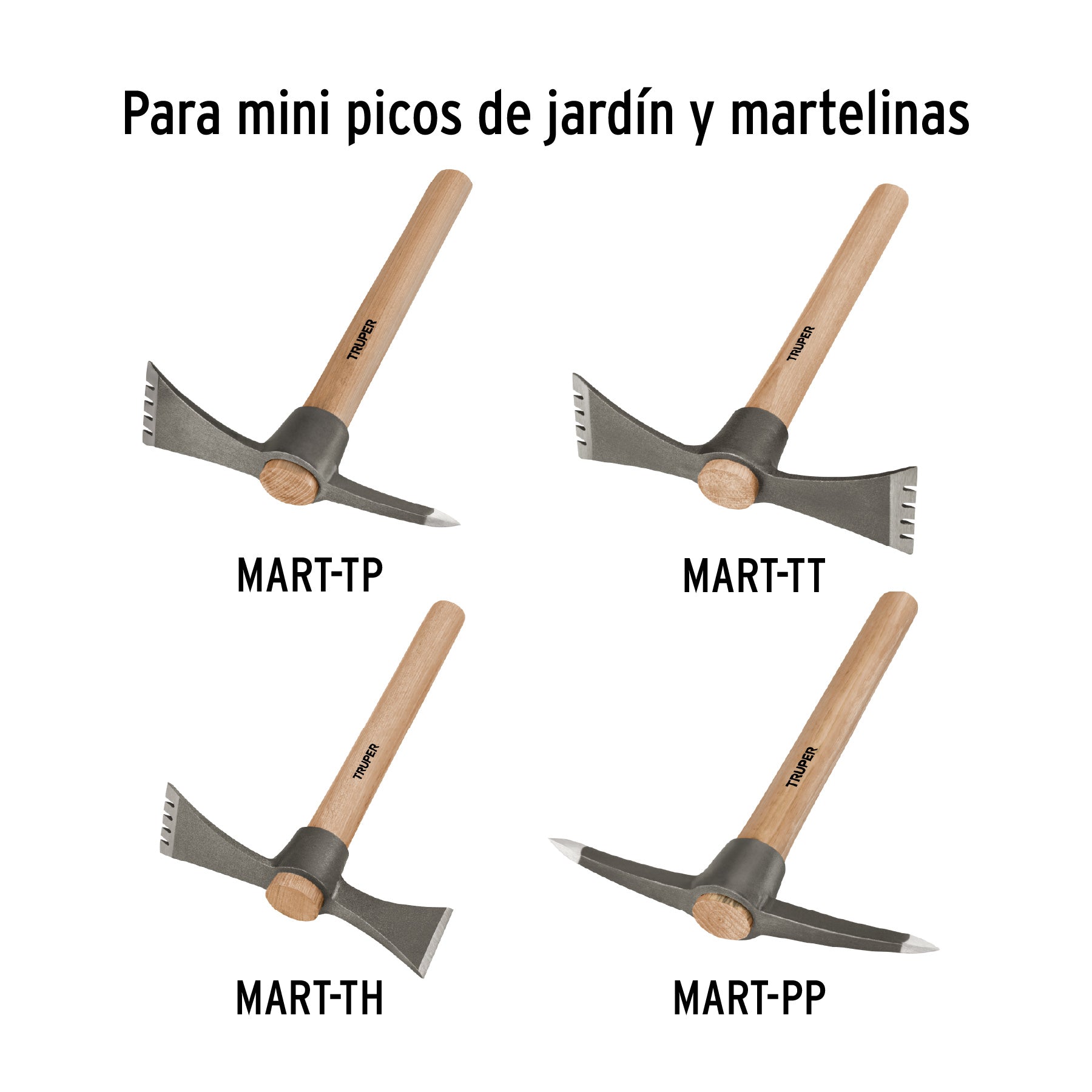 Mango de repuesto p/rastrillo-pico,talacho-pico y martelinas