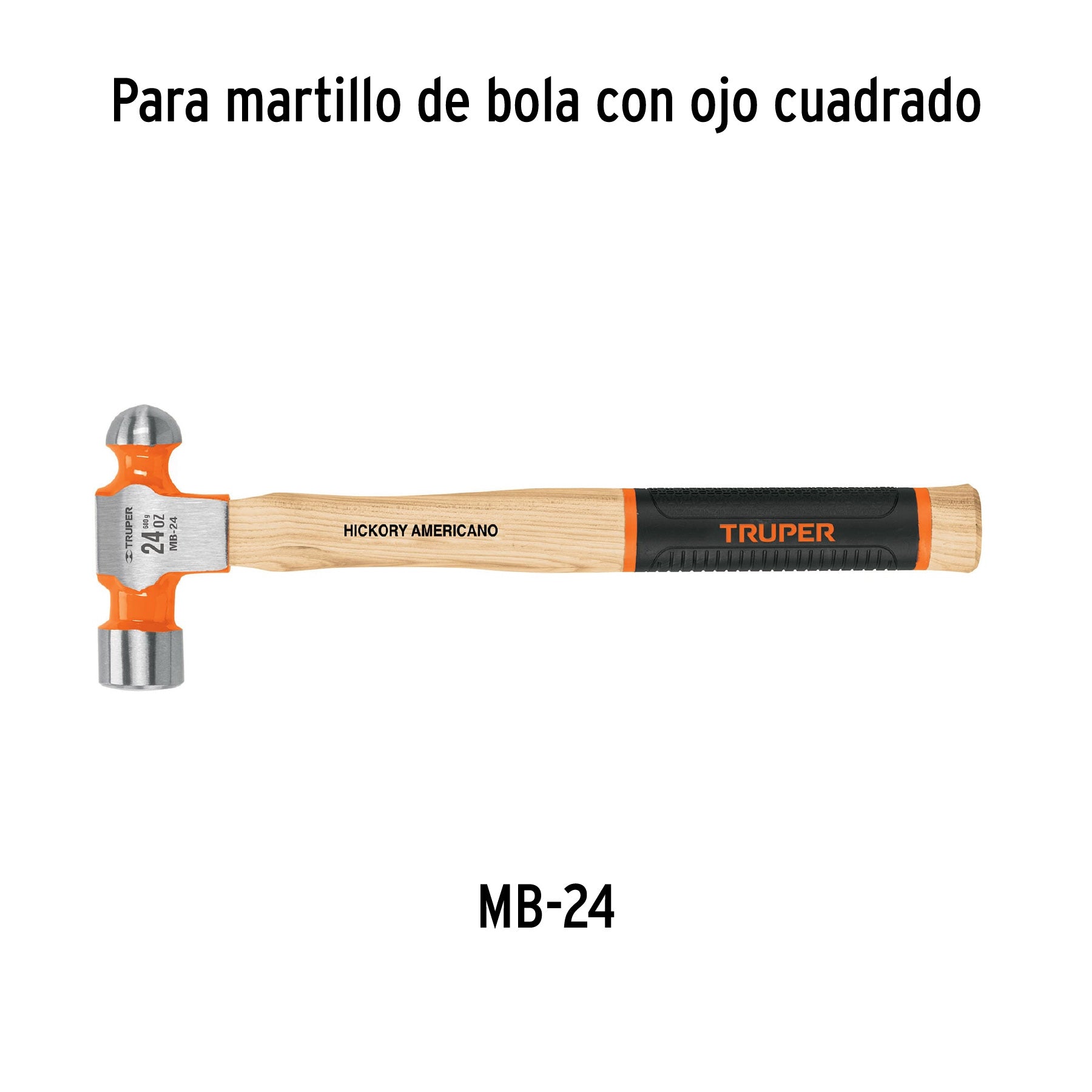 Mango para martillo de bola MB-24, 15-1/2", TRUPER