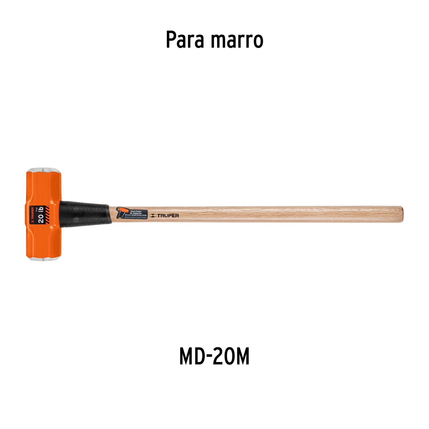 Mango de 36" para marros de 20 lb, TRUPER
