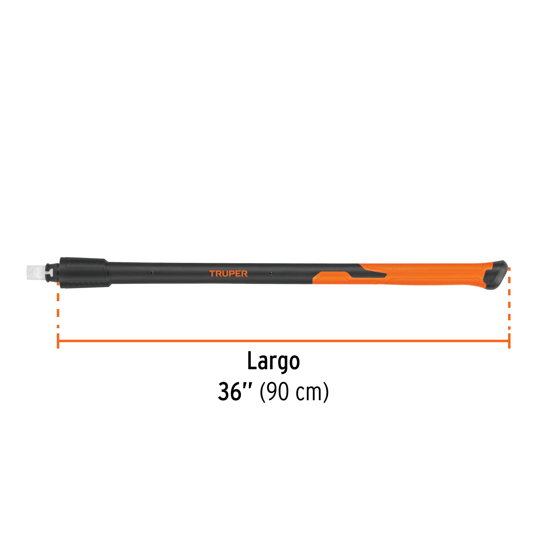 Mango de fibra d/vidrio para marros de 6 a 16 lb, 36",Truper