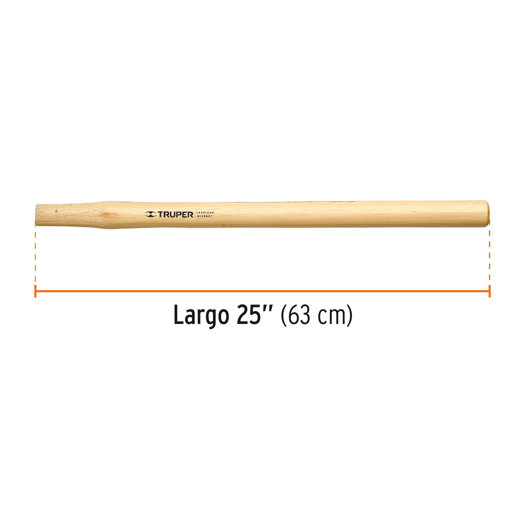 Mango para marros de 6 y 8 lb, corto 25", TRUPER