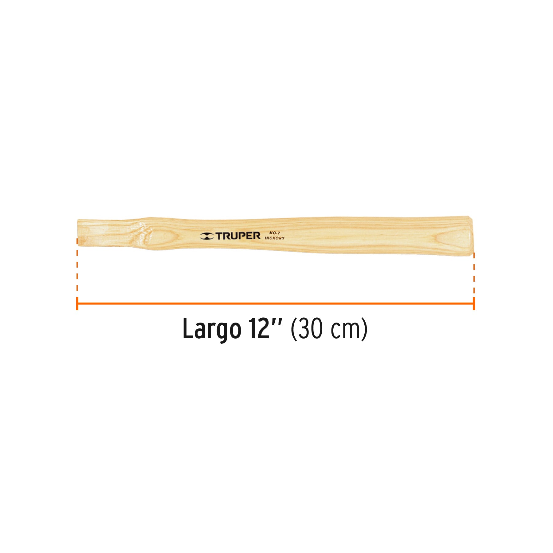 Mango para martillos de uña MO-7, MA-7 y MOR-10, 12", TRUPER