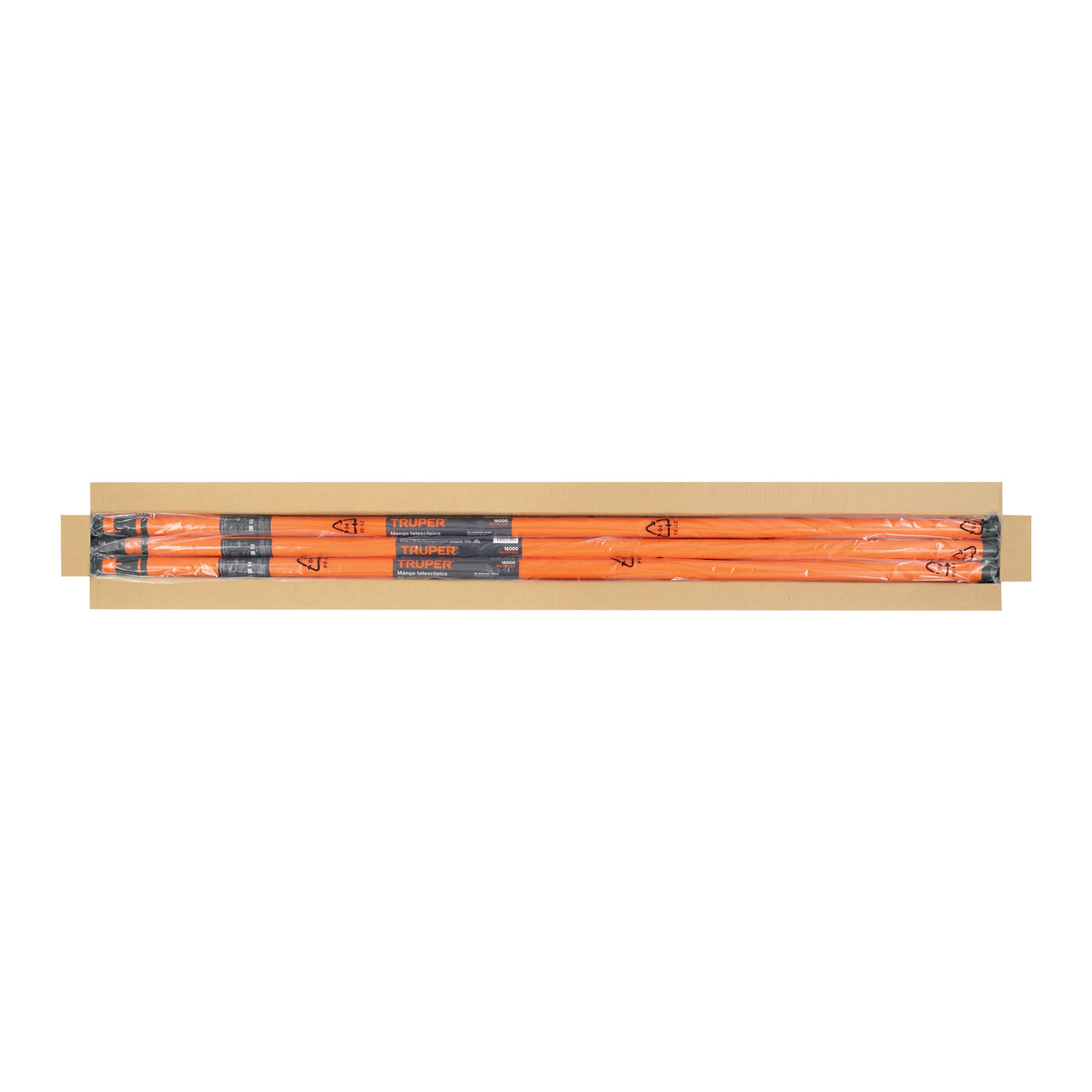 Mango telescópico de aluminio de 1.3 a 2.4 m, TRUPER