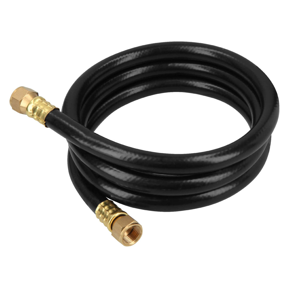 Manguera para gas, PVC negra, 3/8" flare, 1.5 m, FOSET