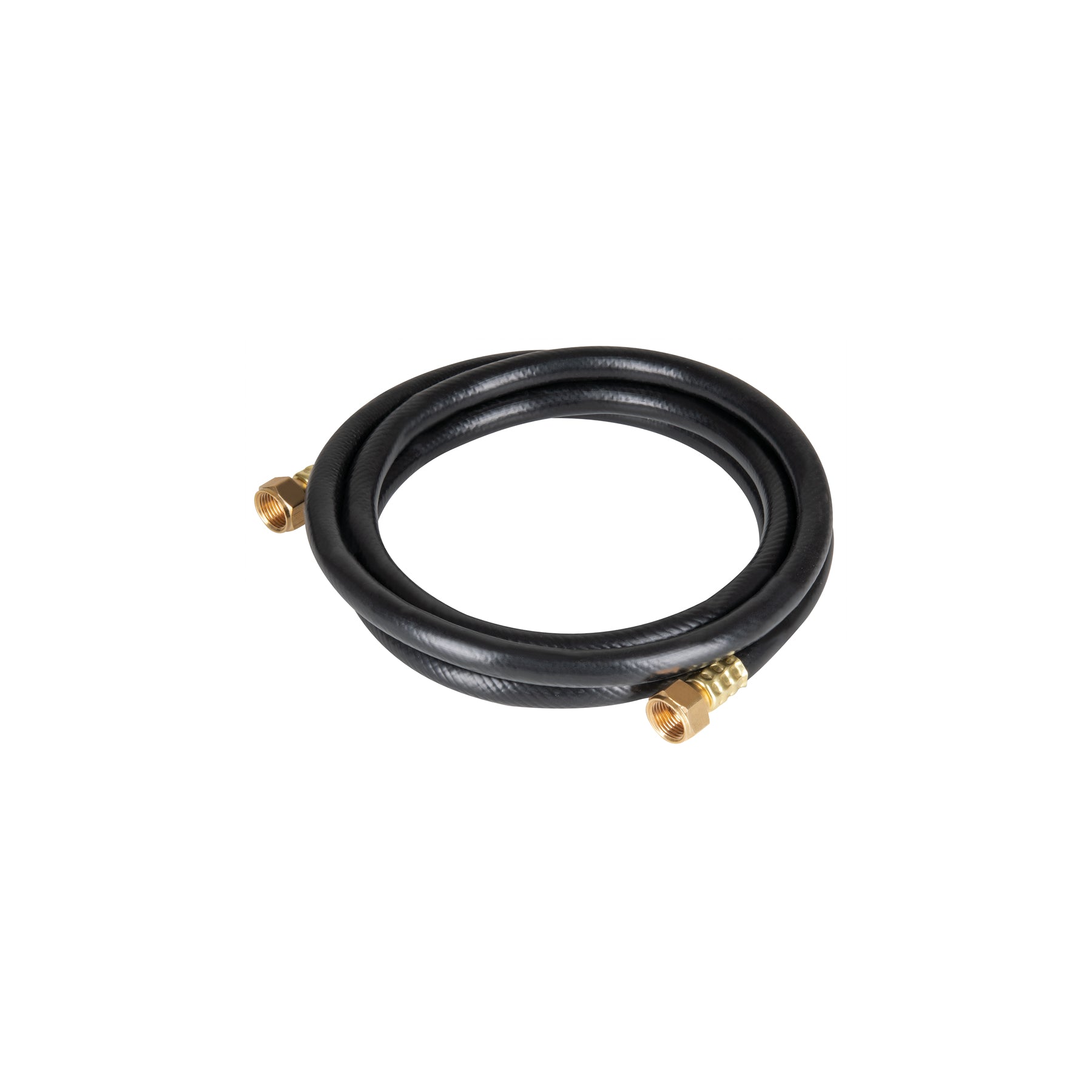 Manguera para gas, PVC negra, 3/8" flare, 2 m, FOSET